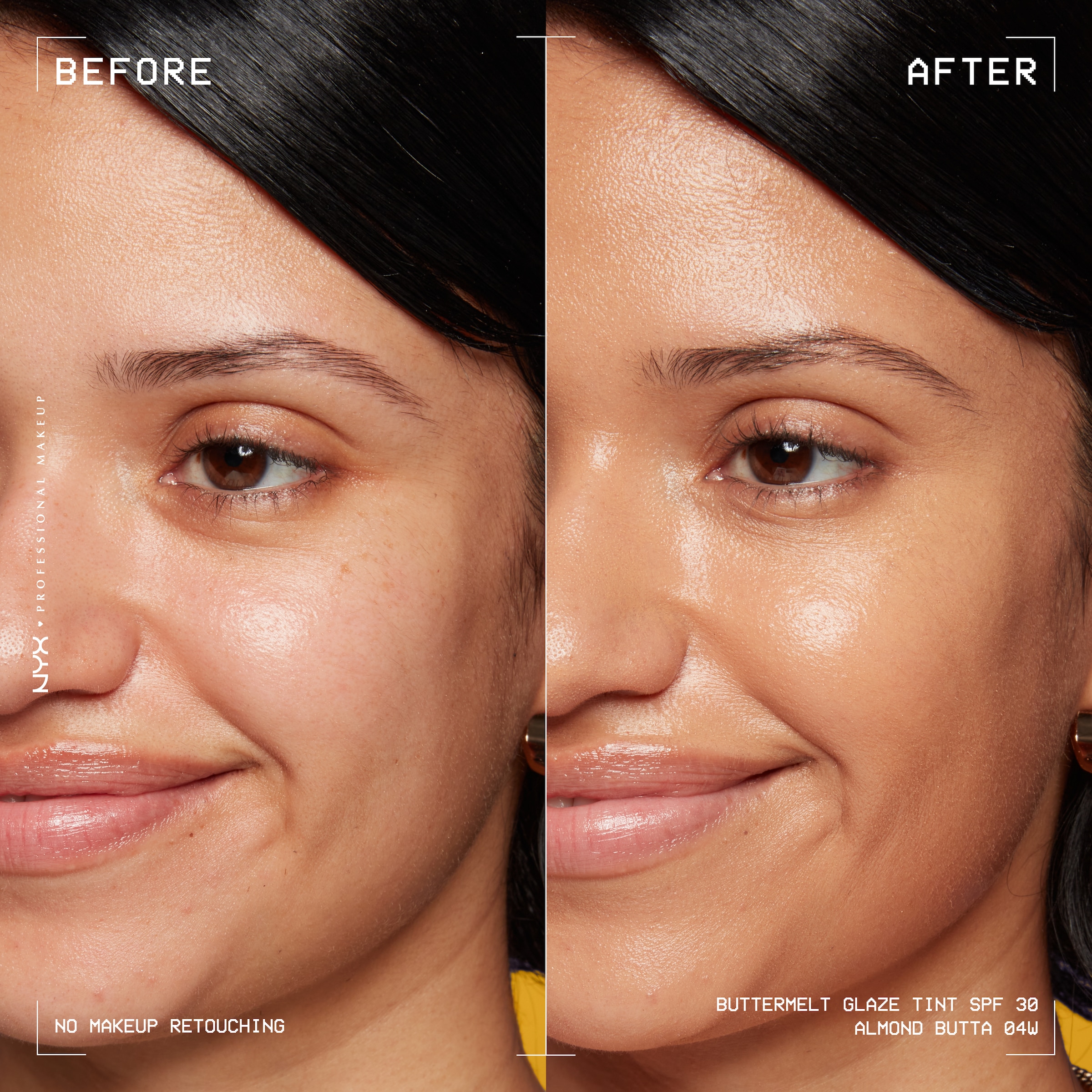 NYX Foundation »NYX Professional Makeup Buttermelt Glaze Foundation LSF 30«