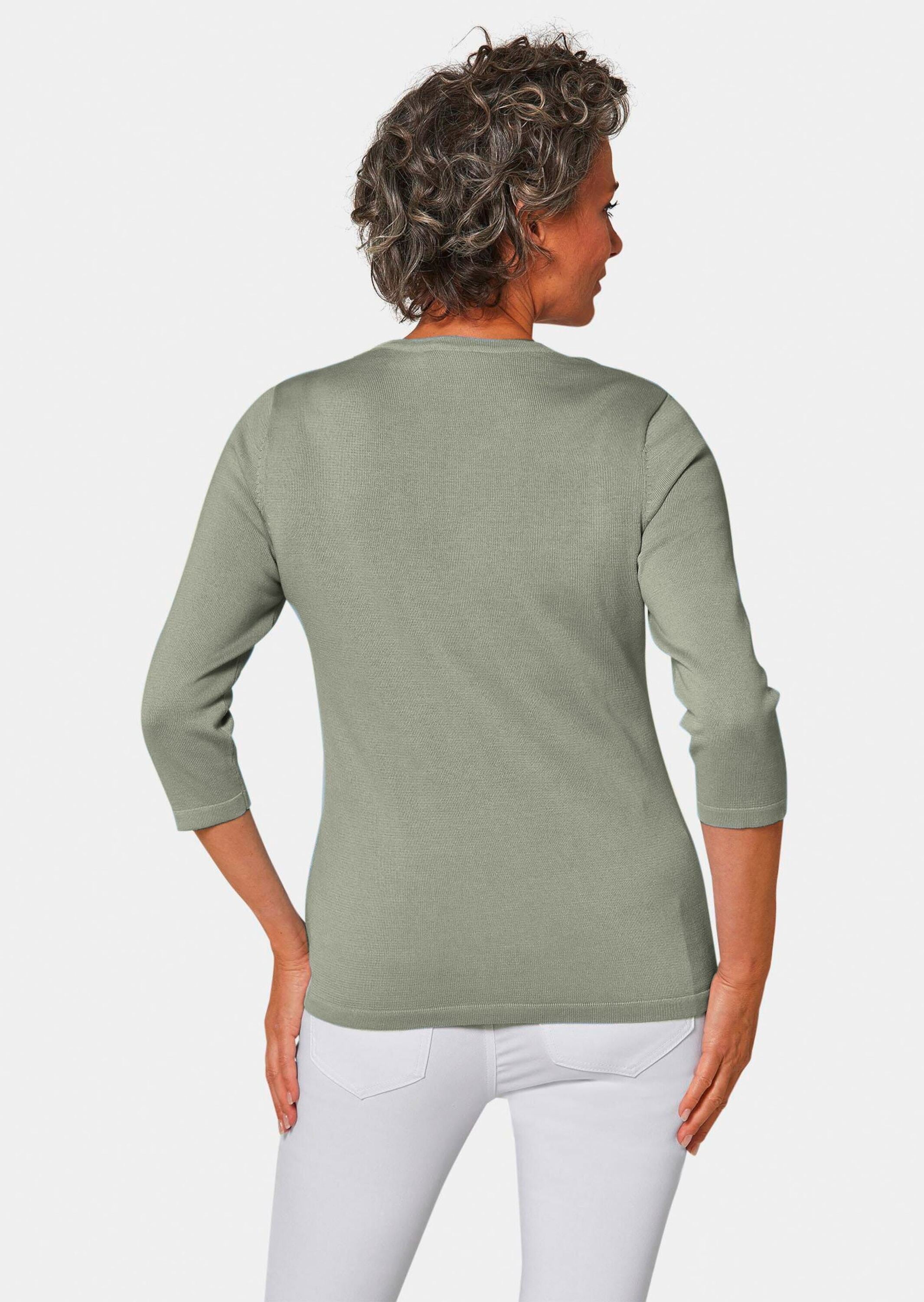 GOLDNER Rundhalspullover »Pullover in hochwertiger Qualität«