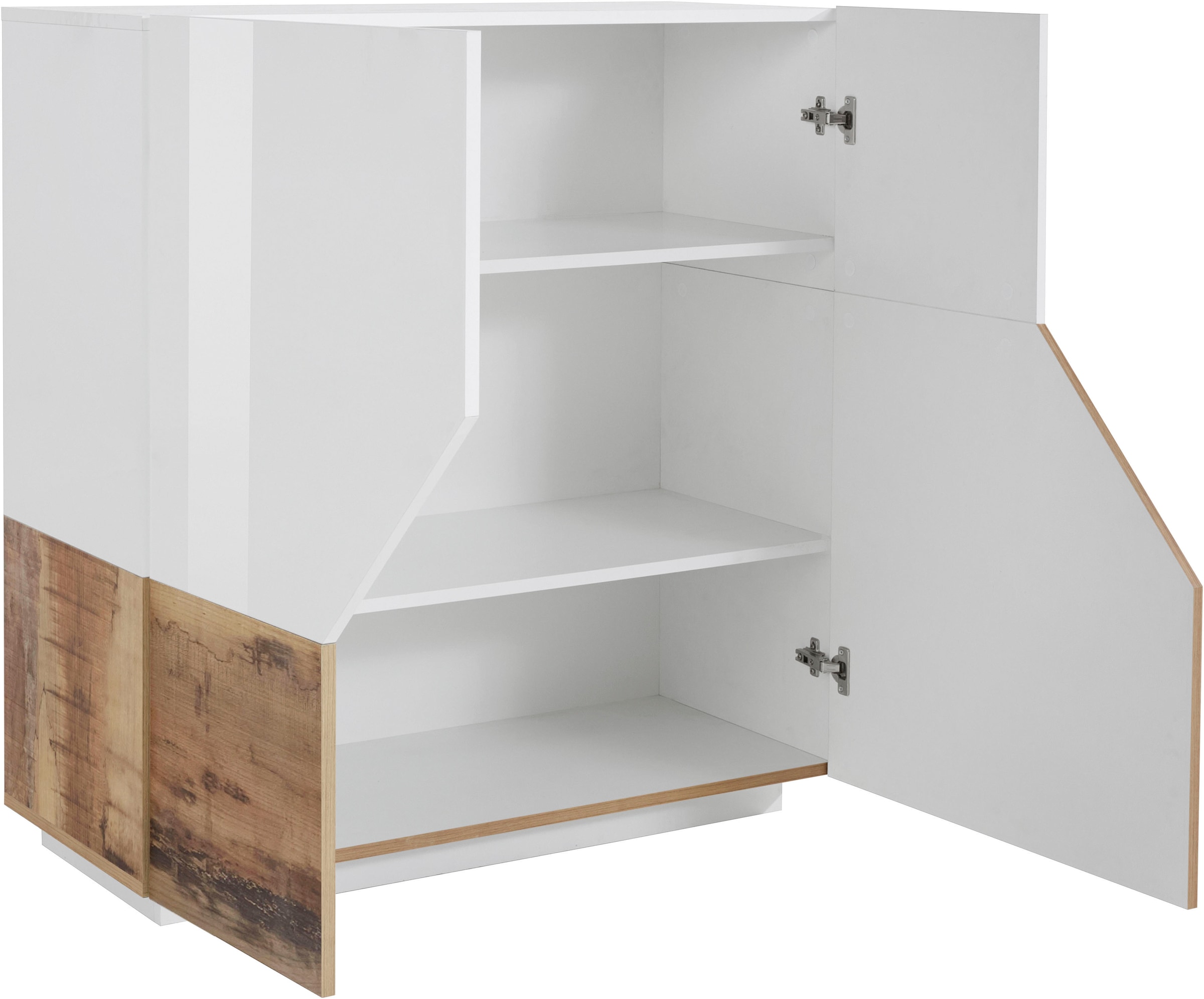 INOSIGN Highboard »ALIEN Hochkommode, Buffetschrank, Sideboard hoch, Kommodenschrank«, Breite/Höhe ca. 100/106 cm, "Made in Italy"