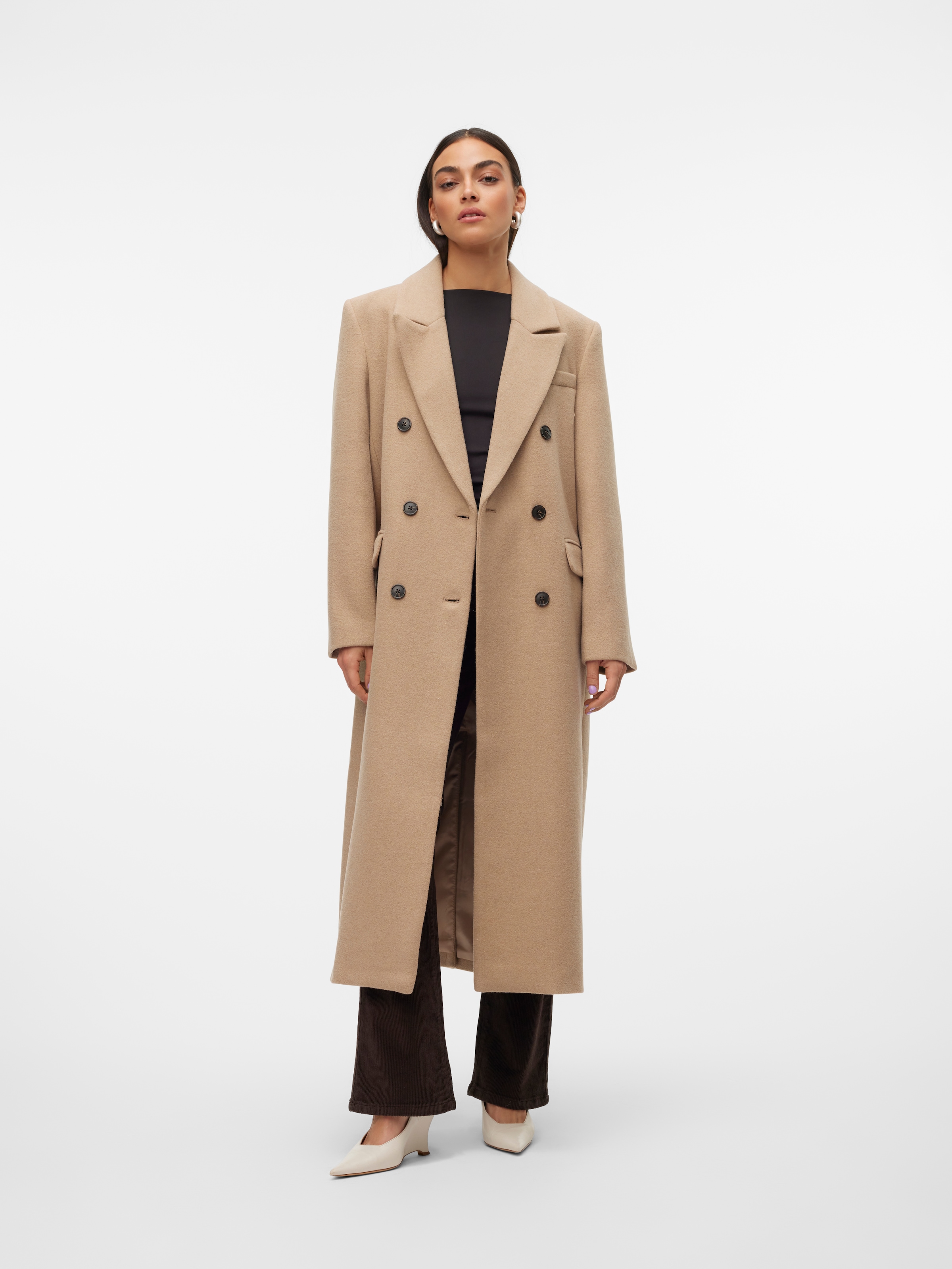 Vero Moda Langmantel »VMEDENSIA LONG WOOL COAT GA«