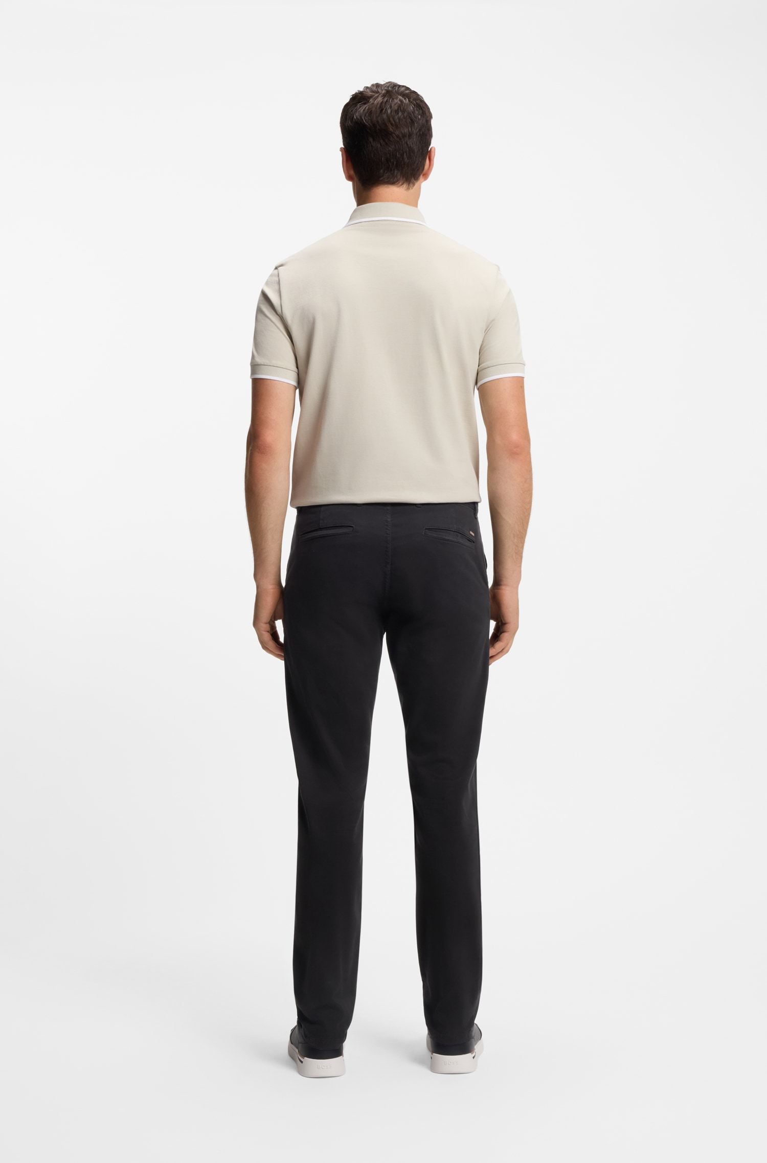 BOSS ORANGE Chinohose »slim«, mit Gesäßtaschen
