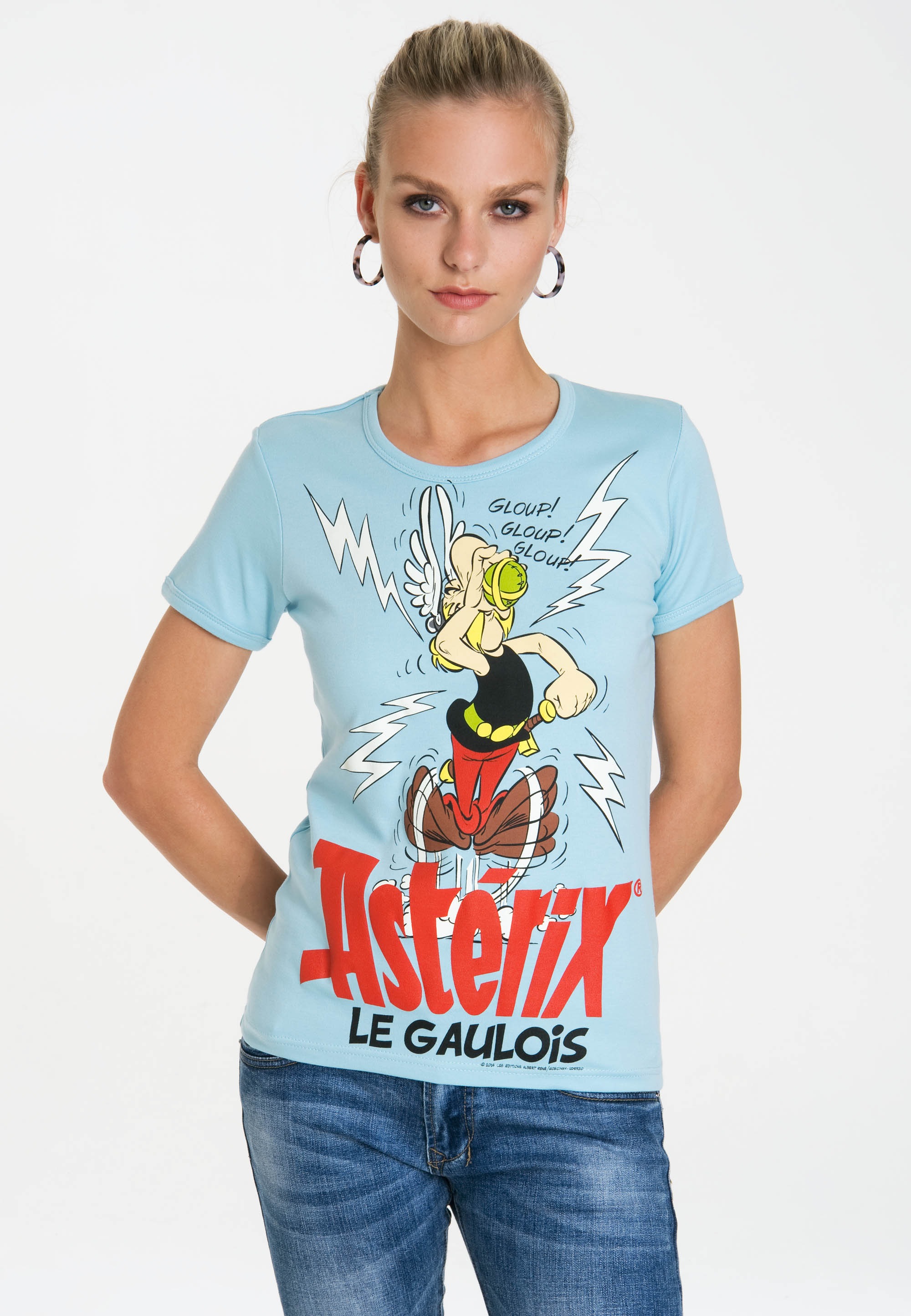 LOGOSHIRT T-Shirt »Asterix - Magic Poison«, mit lizenziertem Originaldesign
