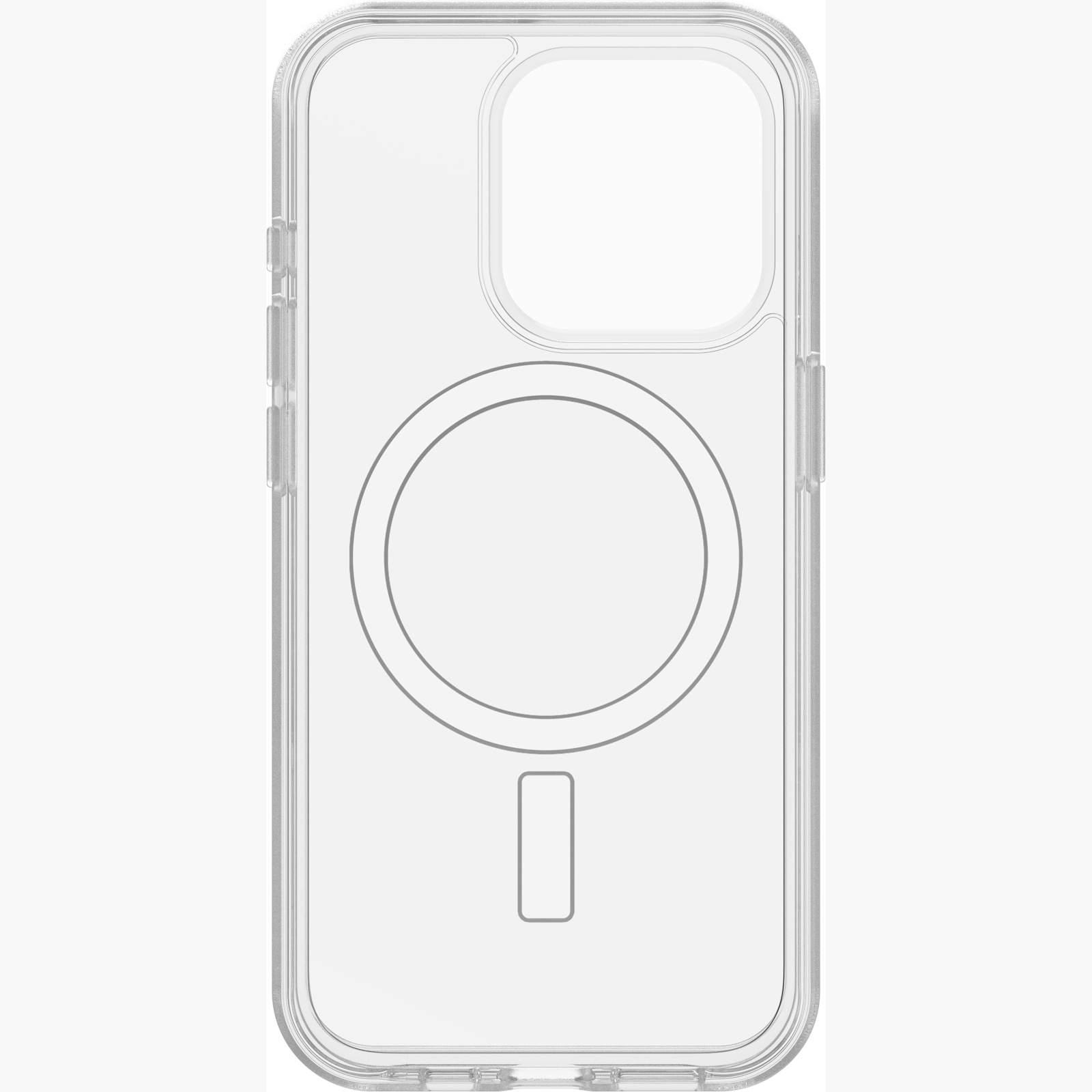 Otterbox Backcover »Symmetry Hülle Apple iPhone 15 Pro, MagSafe inkl Schutzglas«, Apple iPhone 15 Pro, 3x getestet nach Militärstandard und Premium Glass Displayschutz