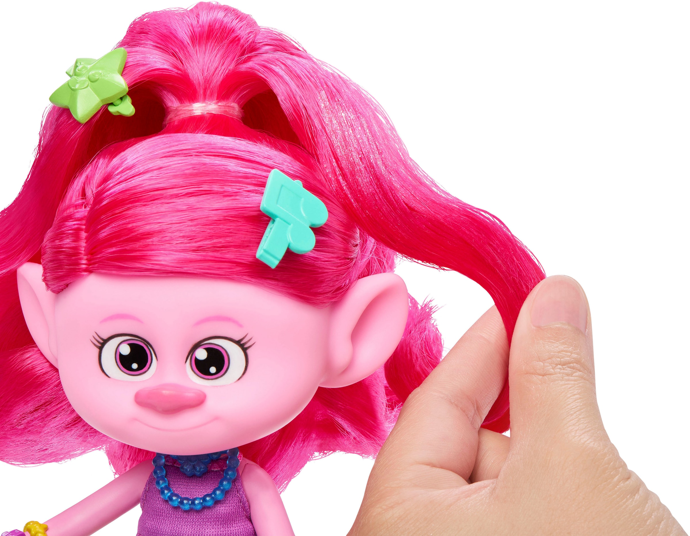 Mattel® Anziehpuppe »Trolls, Haartastische Königin Poppy«