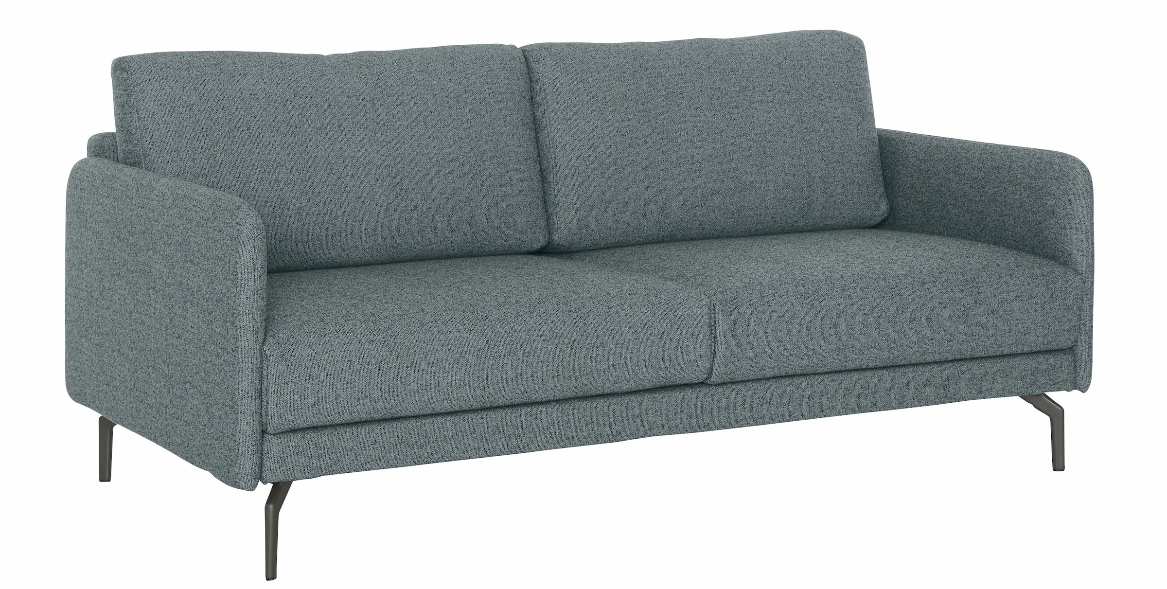 kaufen Umbragrau schmal, 190 Alugussfuß sofa hülsta 3-Sitzer Armlehne sehr Breite online cm, »hs.450«,