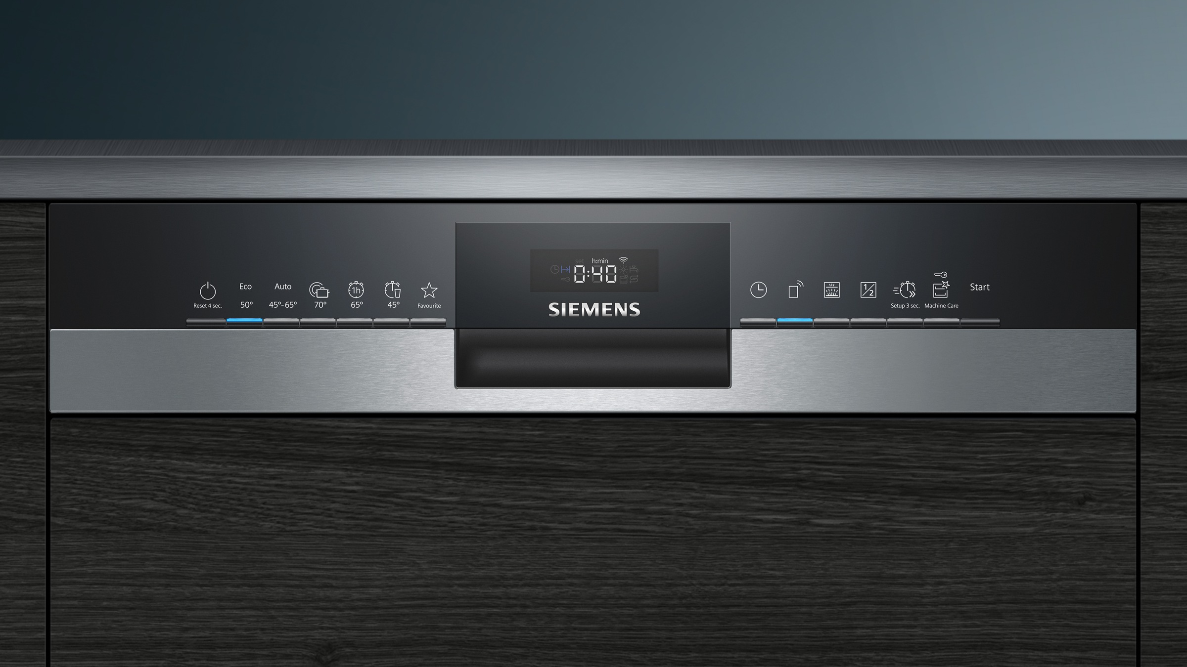 SIEMENS teilintegrierbarer Geschirrspüler iQ300 »SN53ES14CE«, 13 Maßgedecke