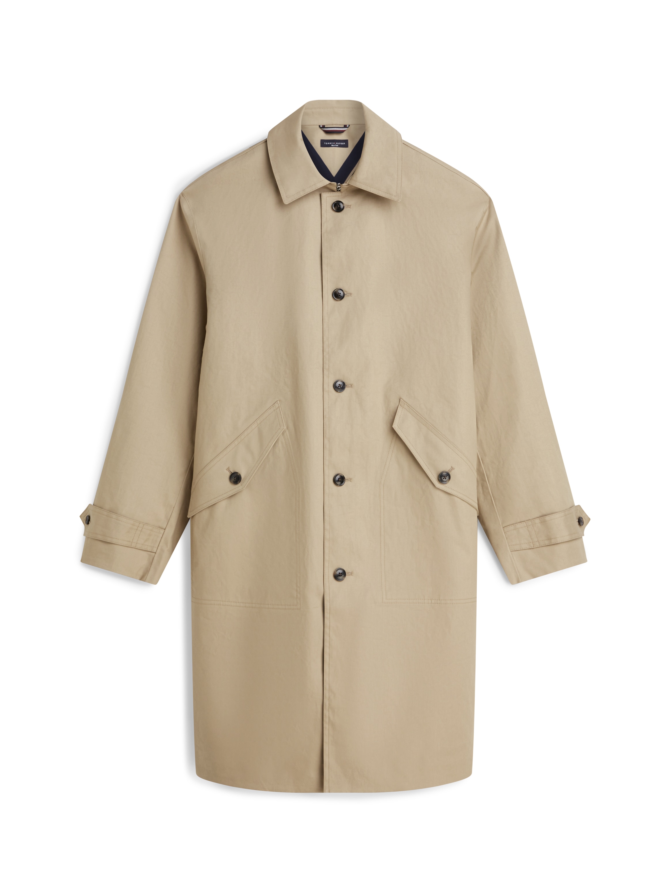 Tommy Hilfiger Langmantel »Dress Casual Premium Line Carcoat« Premium Casual Dress Mantel