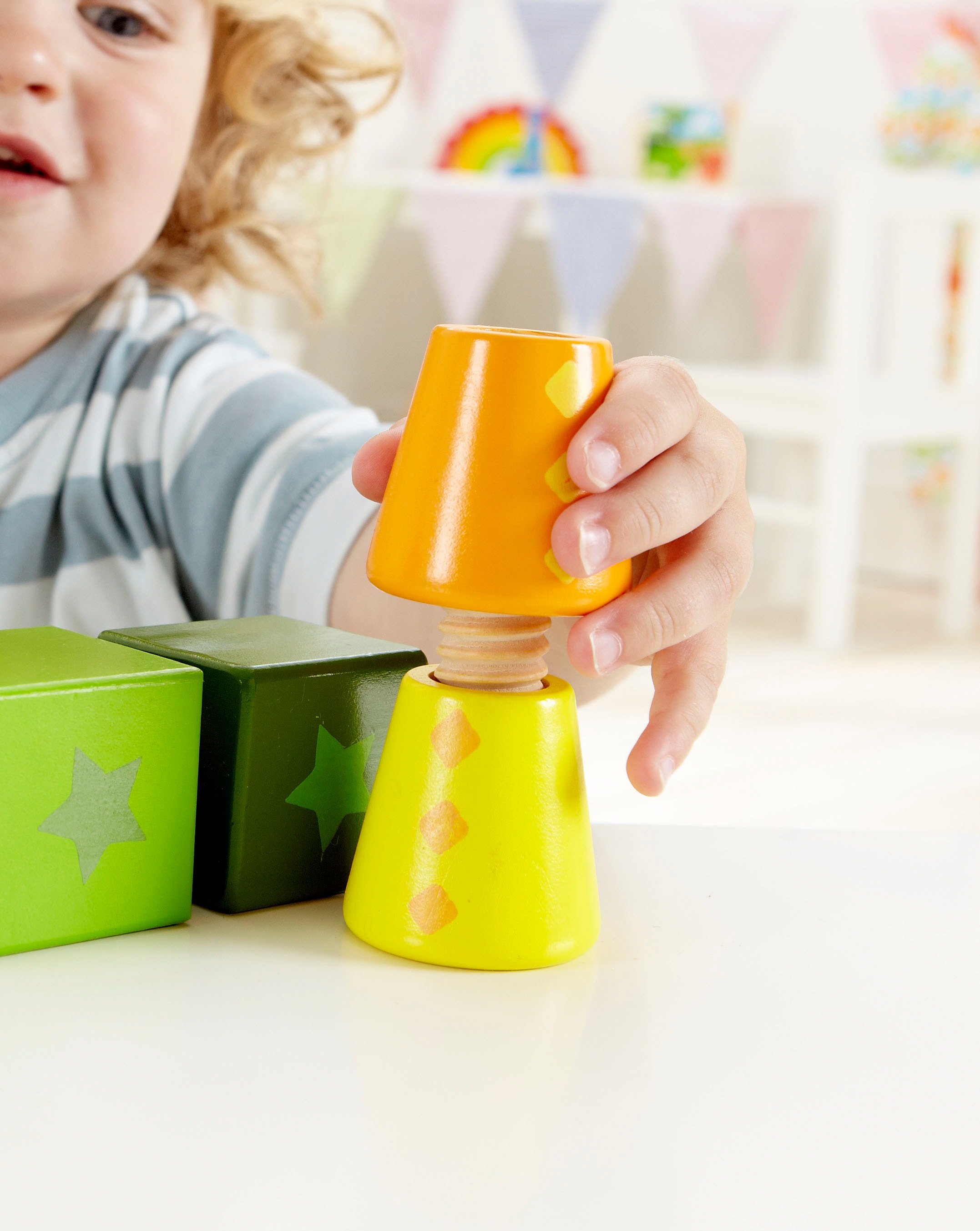 Hape Spielbausteine »Schraubklötze«