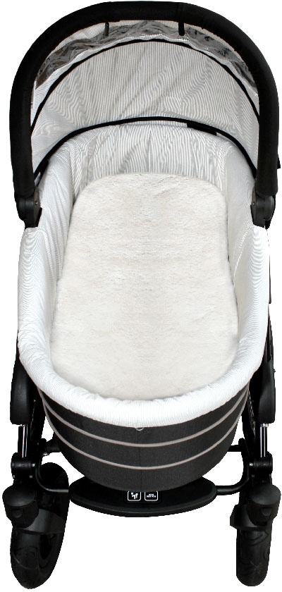 Babylammfell »Einlage - echtes Lammfell«, ideal für Soft-Tragtaschen, Kinderwagen,...