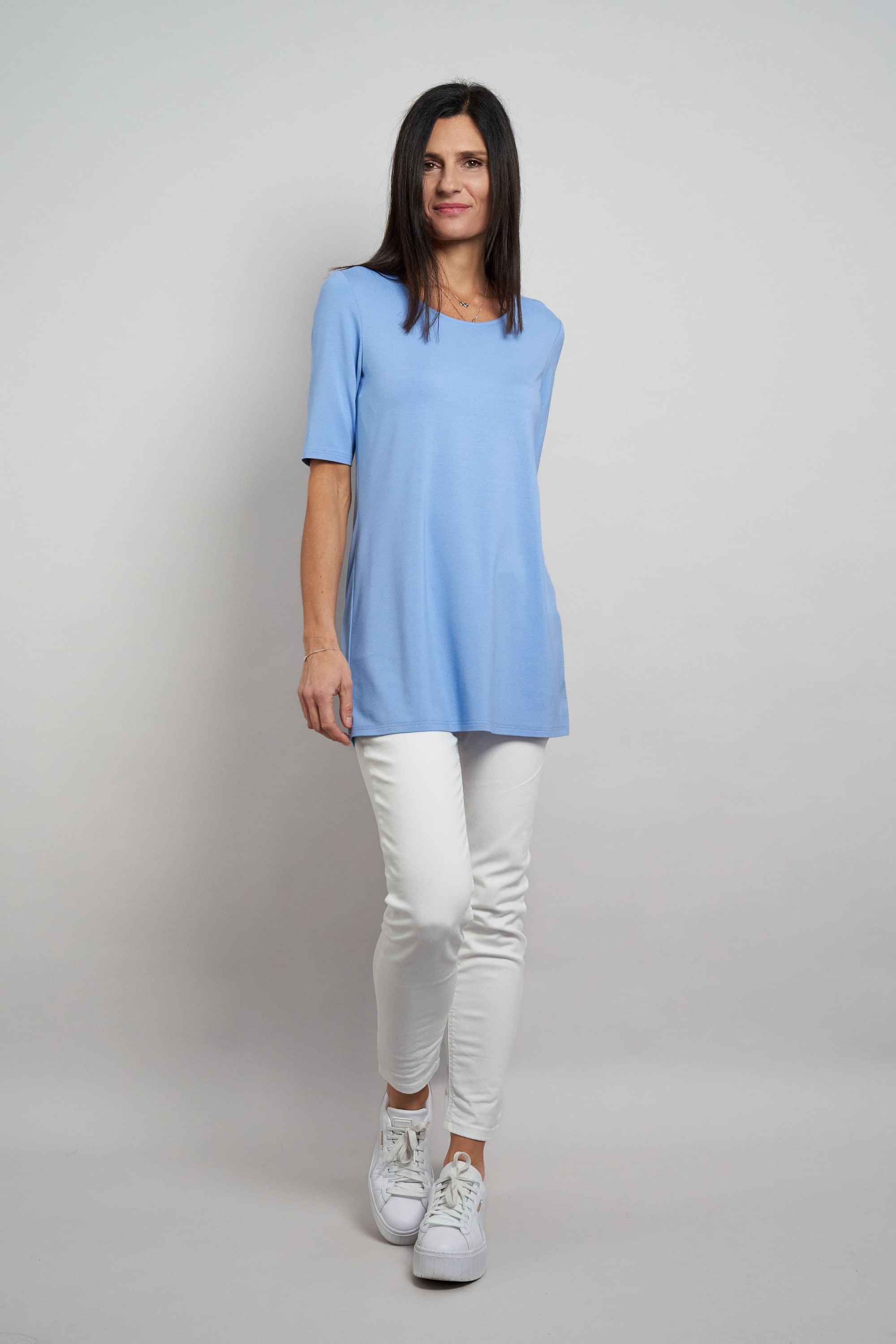 Seidel Moden Longshirt »Otto exclusiv« Halbarm Shirt - mit Viskose- MADE IN GERMANY