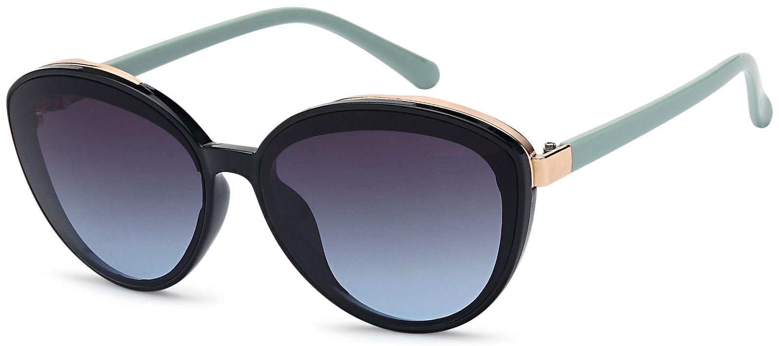 styleBREAKER Sonnenbrille »Ovale Sonnenbrille - filigraner Kunststoff Rahmen« 1 Stk.