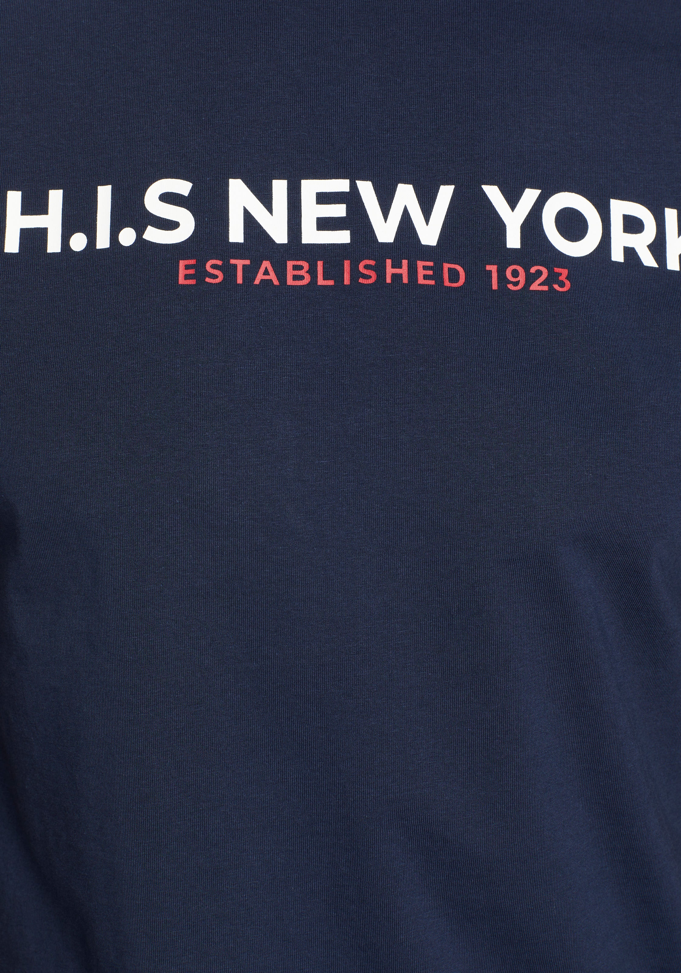 H.I.S T-Shirt, Mit großem Frontprint