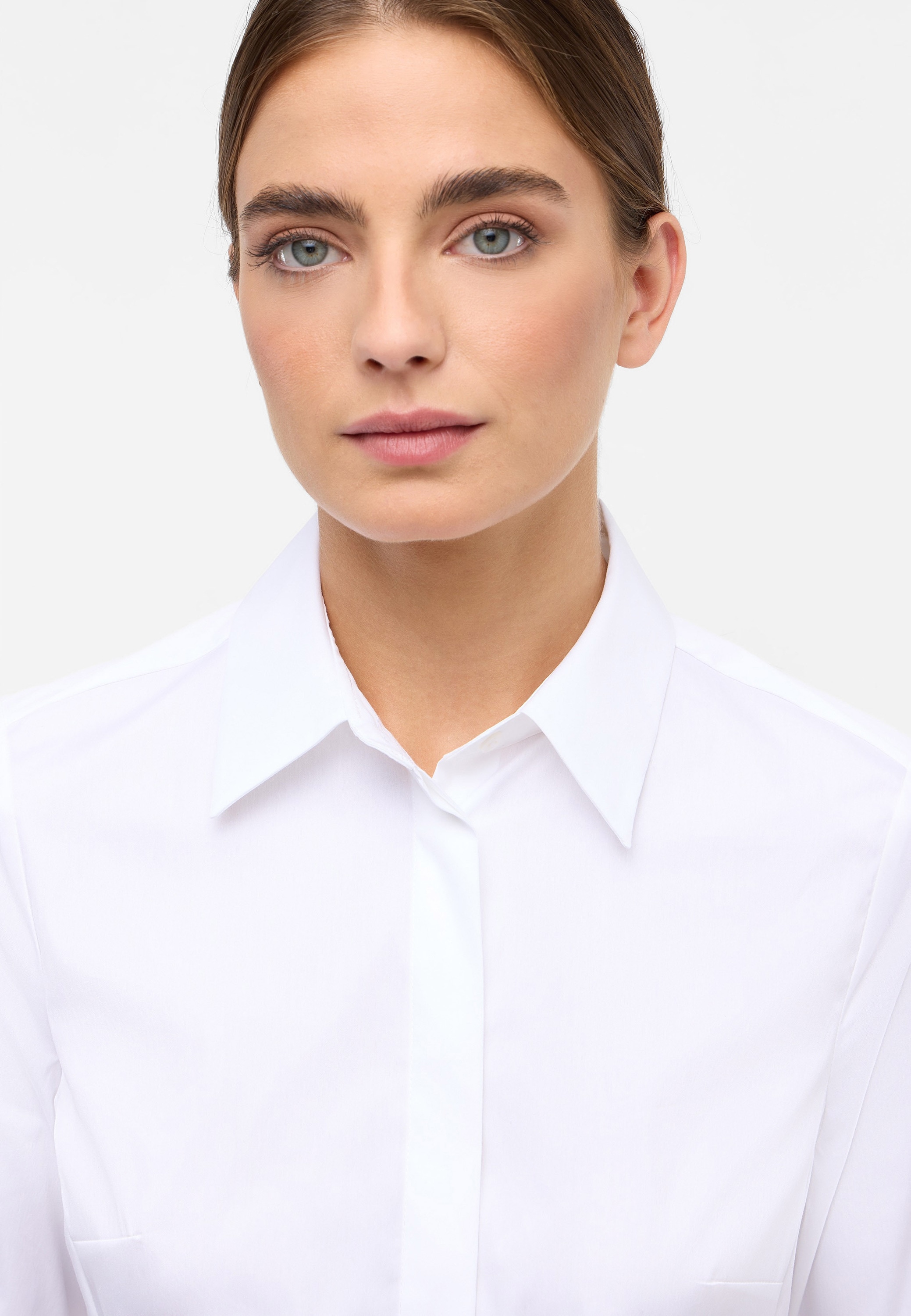 Eterna Hemdbluse »FITTED«, EASY IRON (bügelleicht)