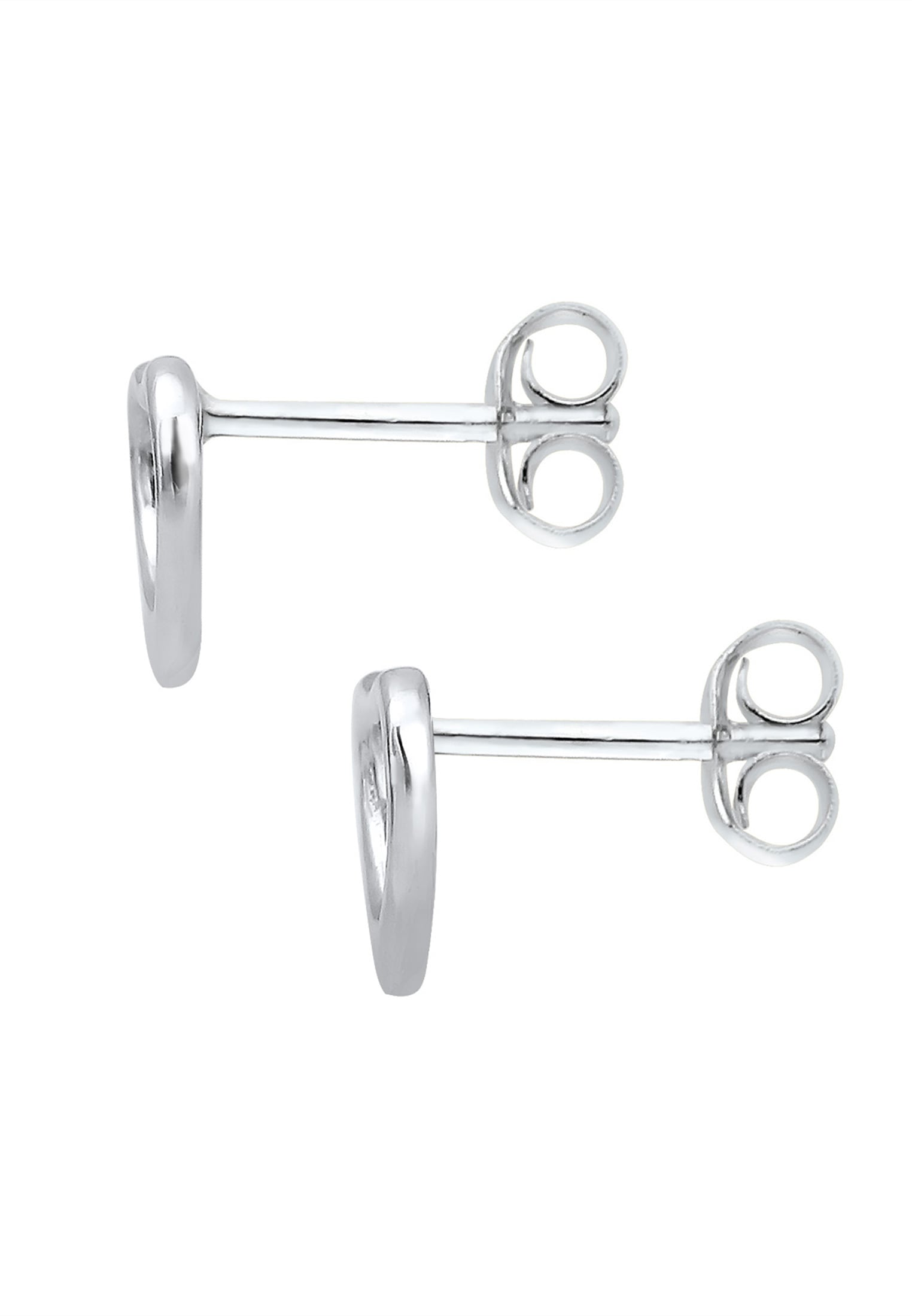 Elli Paar Ohrstecker »Ohrringe Ohrstecker Herz 925 Sterling Silber«