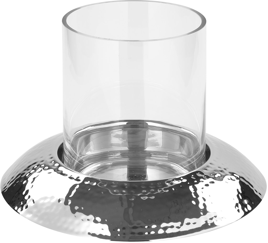 Aluminium »NAPA«, Stumpenkerzen, für bei aus St.), cm Höhe (1 Windlicht und 24 OTTO Glas, Fink online