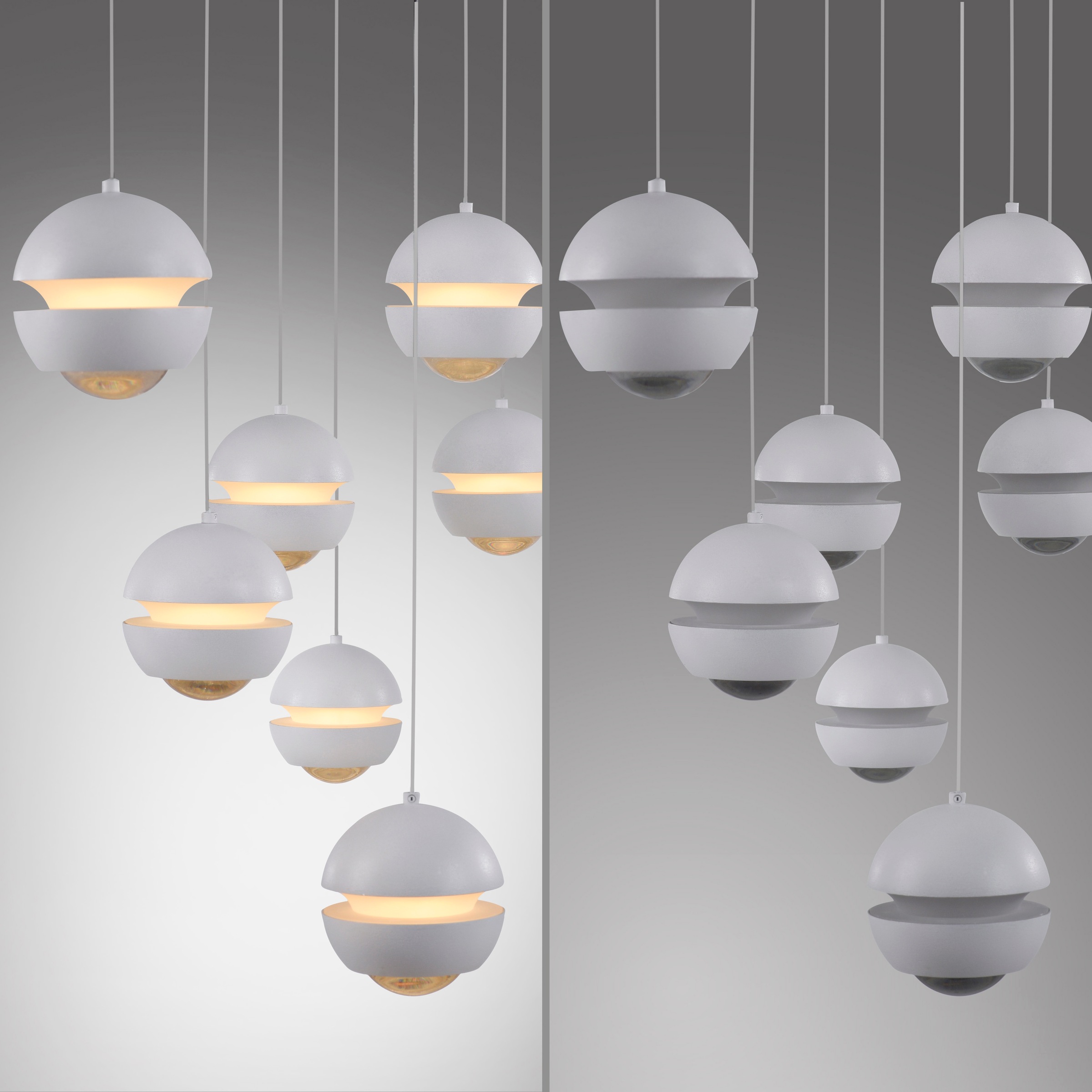 SCHÖNER WOHNEN-Kollektion LED Pendelleuchte »LINI« LED-Board 1 Stk. Warmweiß SCHÖNER WOHNEN Kollektion, 3-Stufen Dimmer, Comfort-Lift