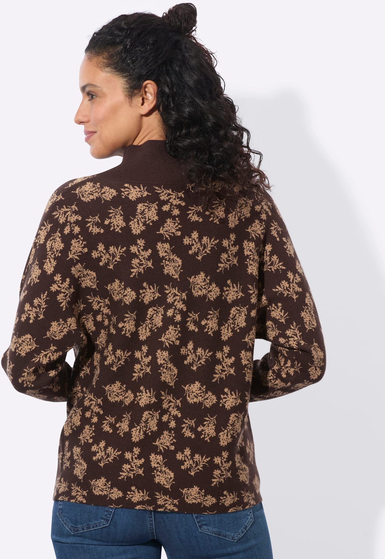 Inspirationen Stehkragenpullover »Rollkragen-Pullover«