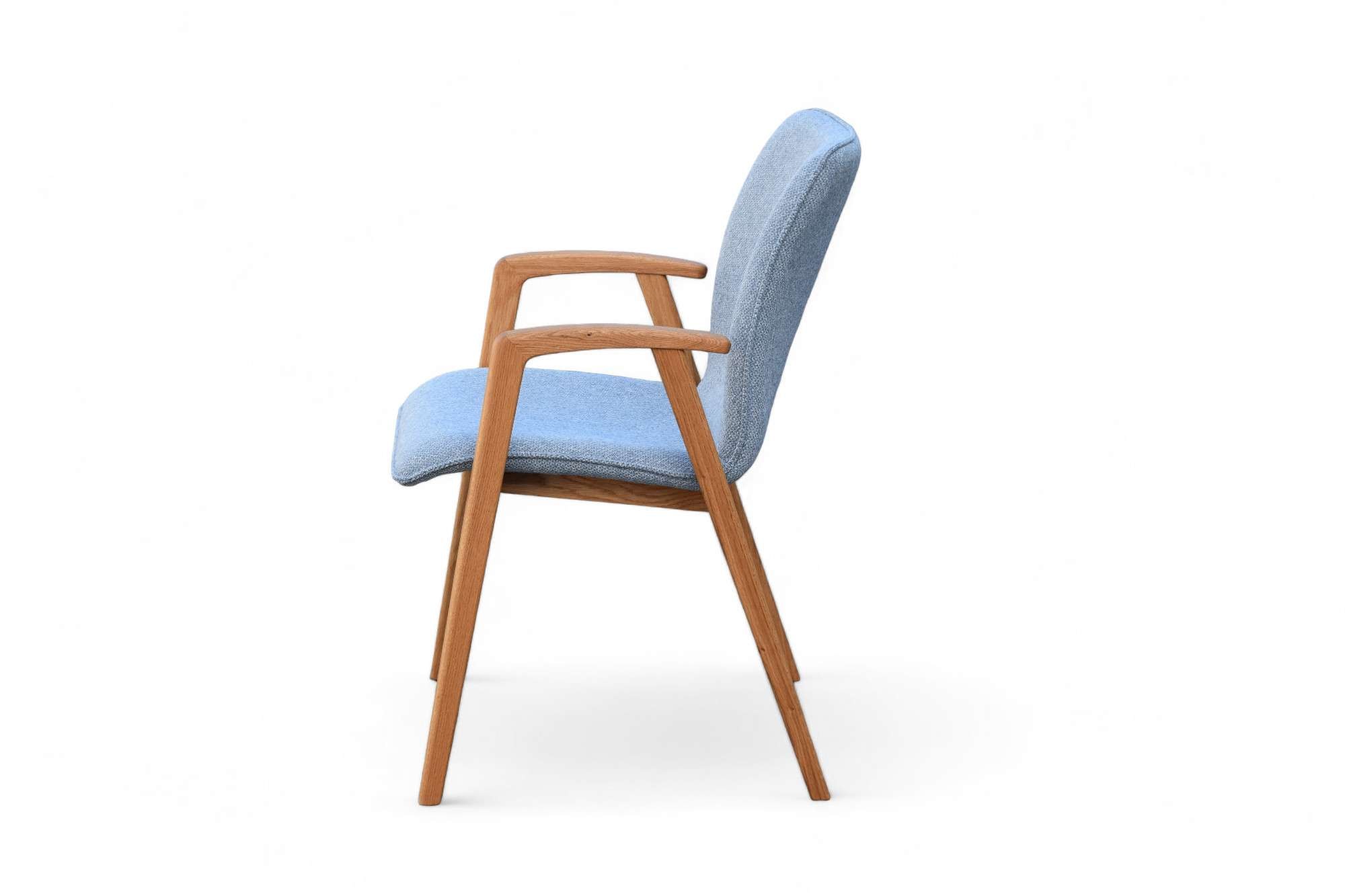 Home affaire Armlehnstuhl »Loreen Esszimmerstuhl, Polsterstuhl, Designstuhl« (Set) 2 Stk. Webstoff mit Massivgestell, hochwertig gearbeitet, Armlehnen, stilvoll, bequem