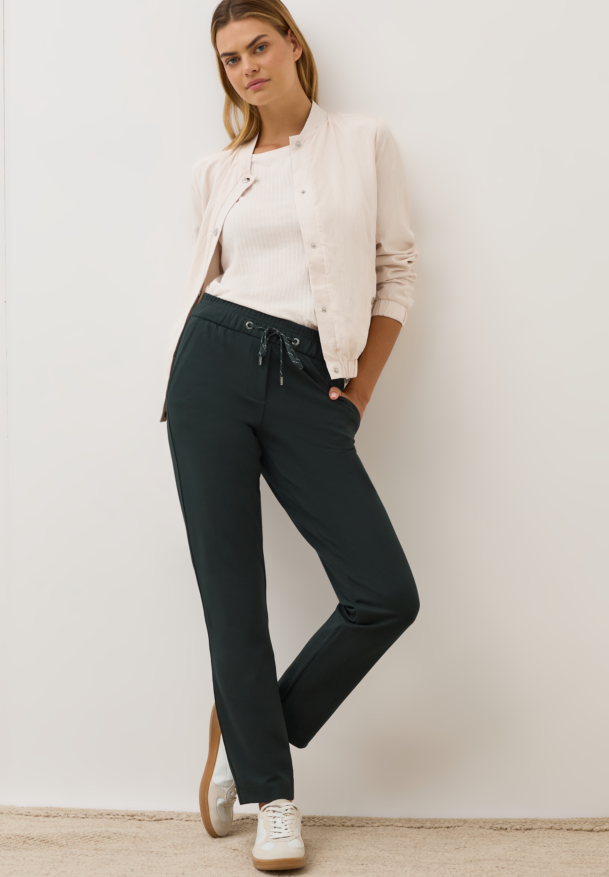 Cecil Stoffhose »Style Tracey«, mit elastischem Bund und Tunnelzug
