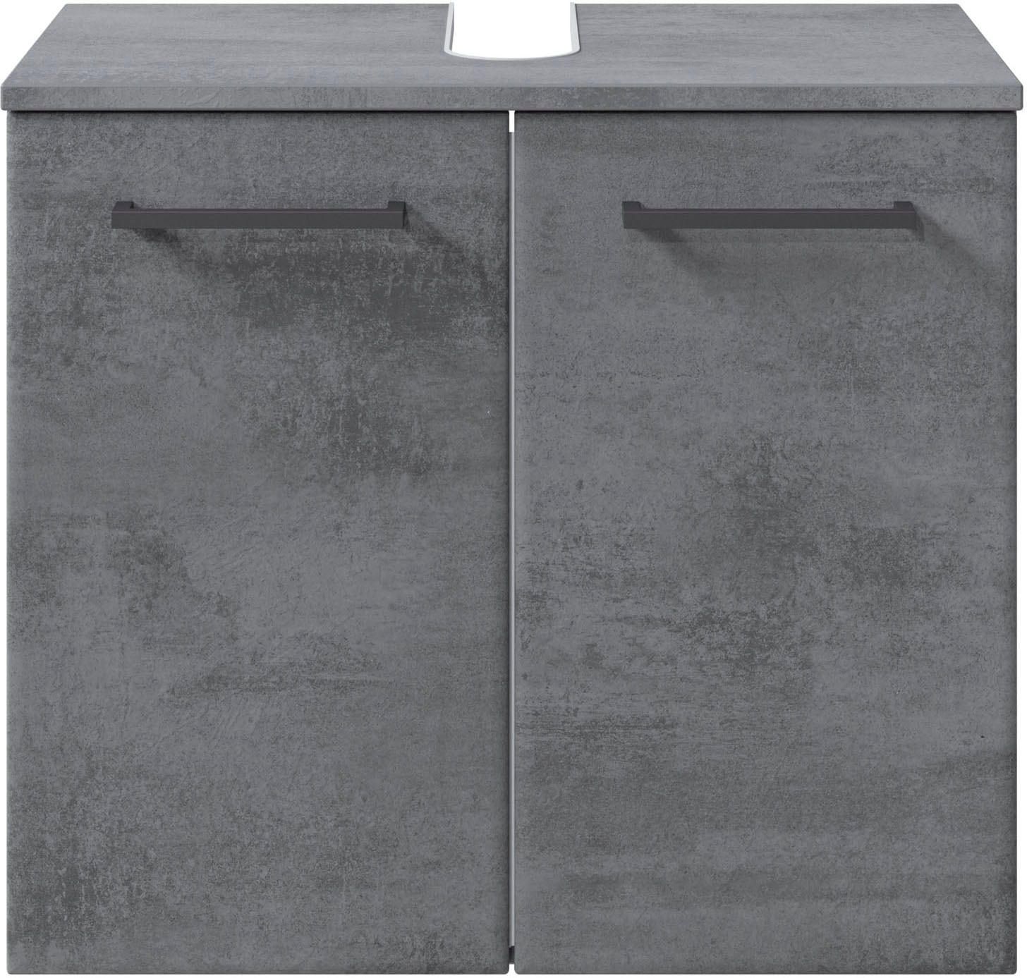 Saphir Badmöbel-Set »Quickset 945 4-teilig, Waschbeckenunterschrank und LED-Spiegelschrank« 4 Stk. tlg.