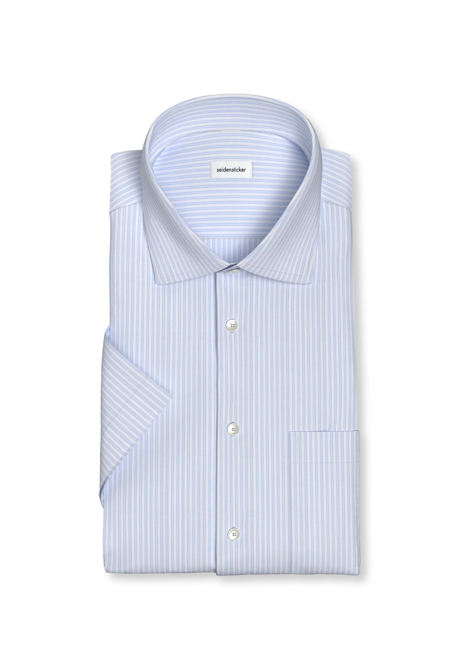 seidensticker Businesshemd »Regular« Regular 1/2 Kentkragen Streifen