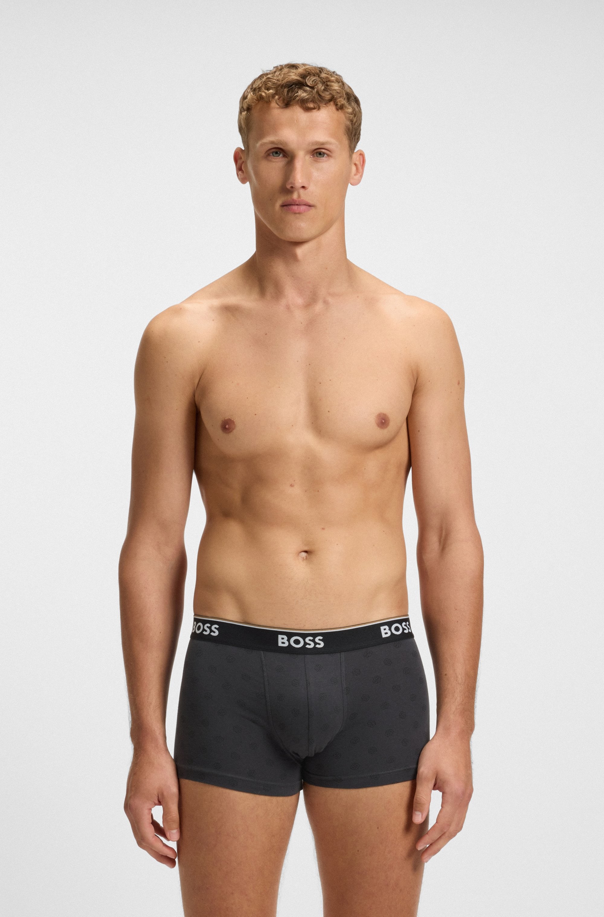 BOSS Trunk »Trunk 3P Power Desig«, (Packung, 3 St., 3er), mit BOSS Schriftzug
