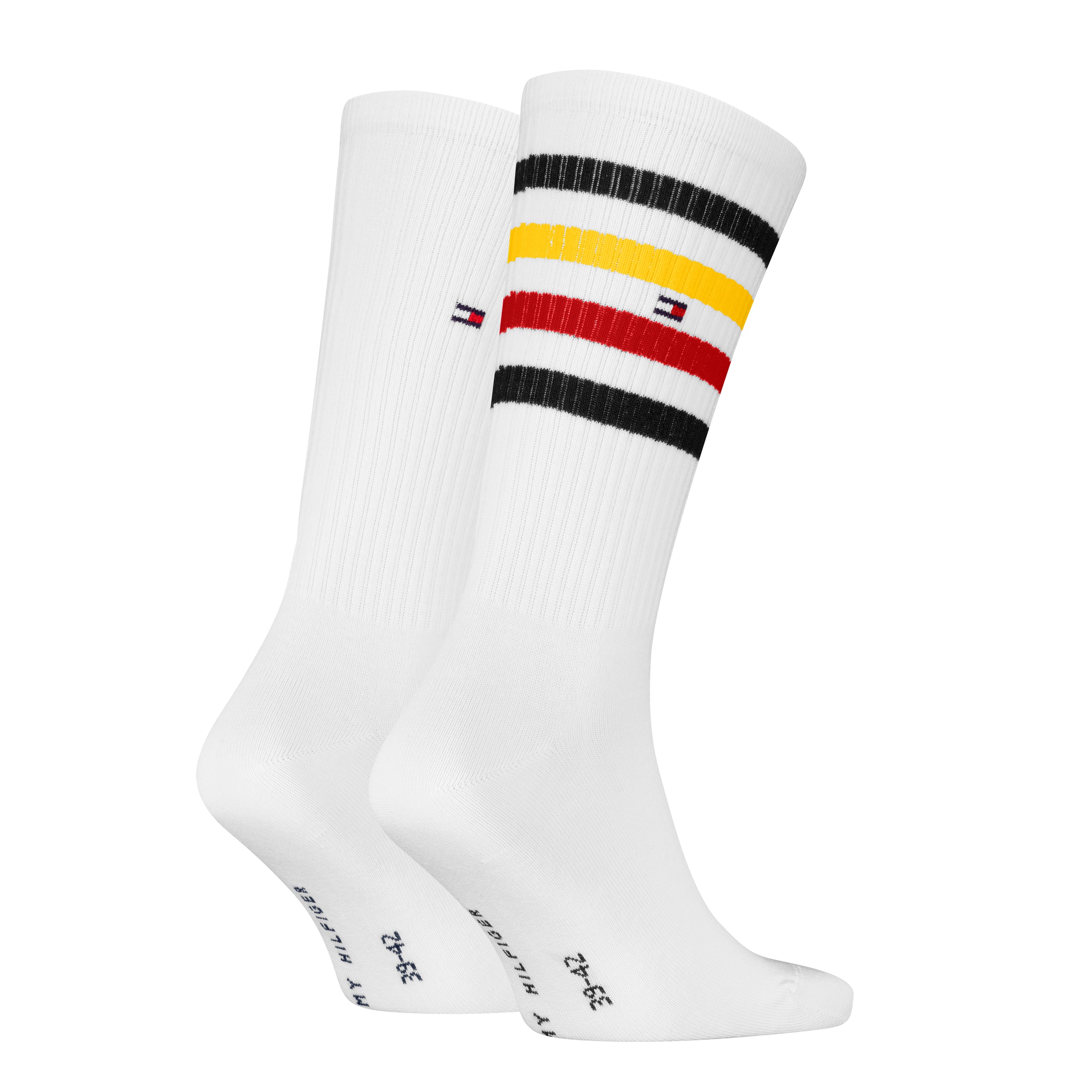 Tommy Hilfiger Socken »TH MEN SPORT SOCK 2P STRIPE«, (2 Paar), mit farbenfrohen Streifendetails