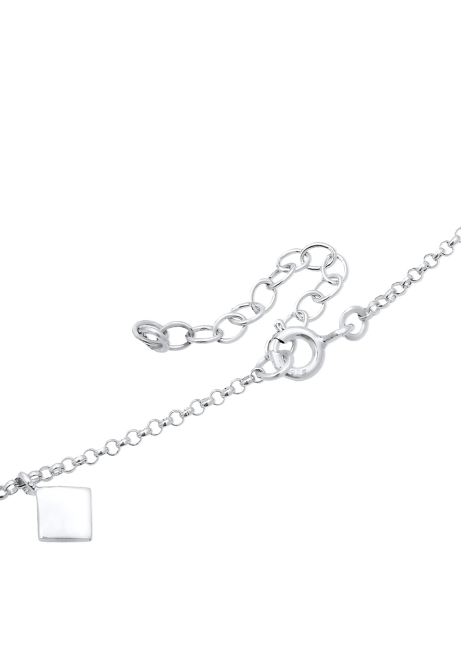 Elli Choker »Halskette Choker Weiß 925 Sterling Silber, mit Kristallen von Swarovski®«