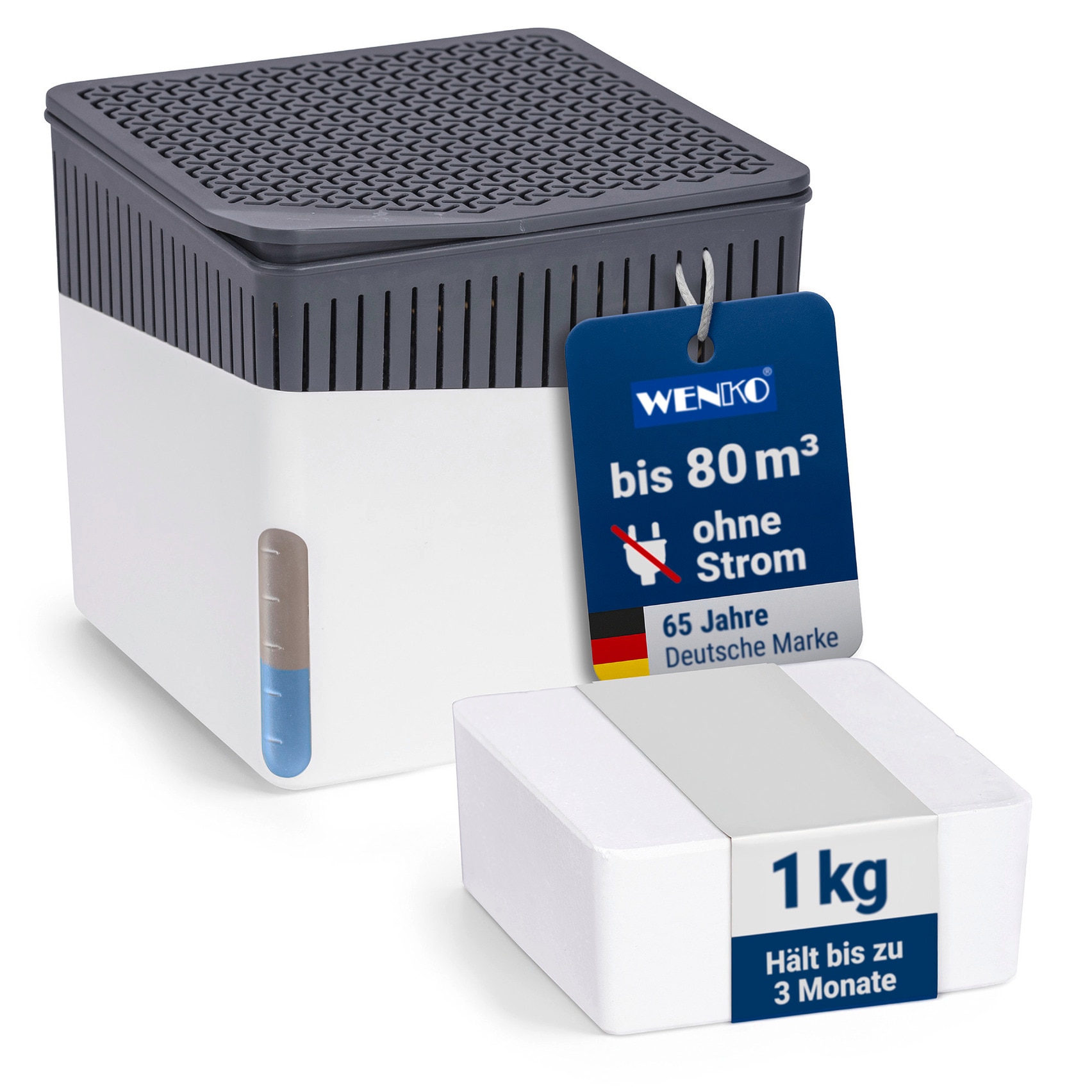 WENKO Luftentfeuchter »Cube« für 80 m³ Räume 1000 g