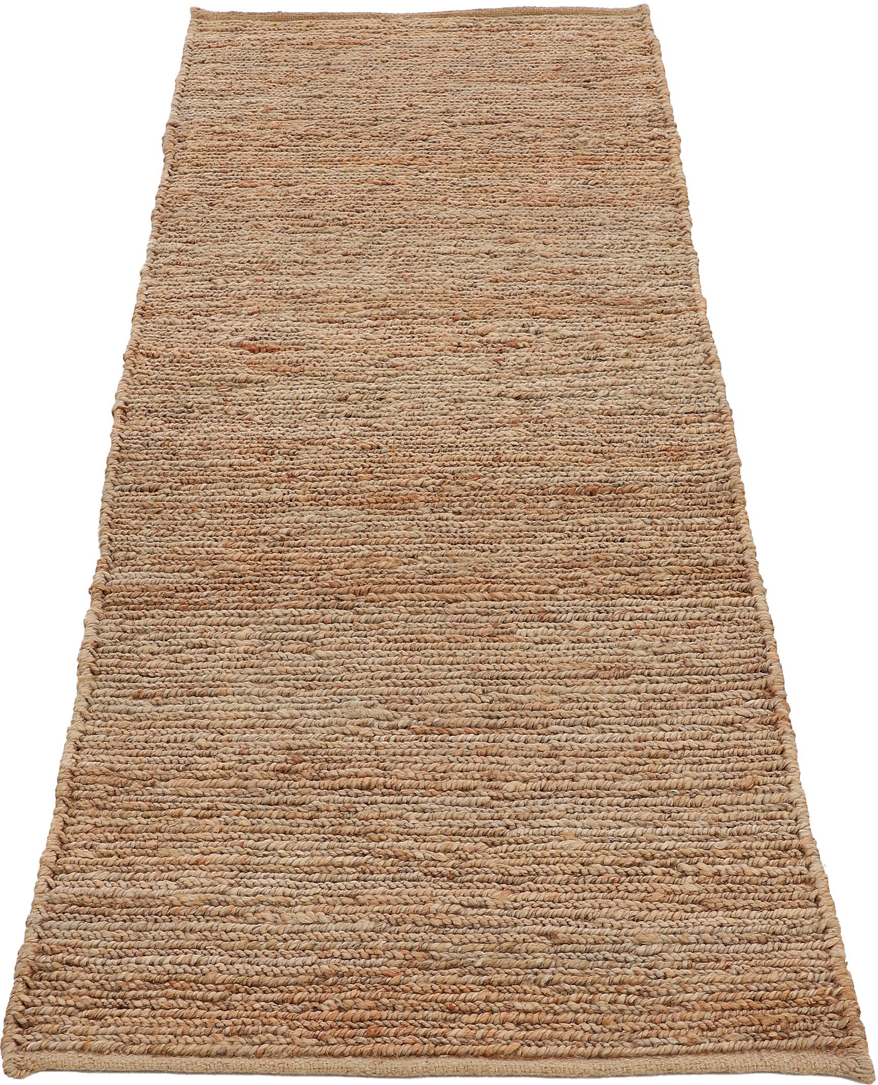 carpetfine Läufer »Nala Juteteppich Naturfaser«, rechteckig, 9 mm Höhe, wendbar, aus 100% Jute, in vielen Größen und Formen, quadratisch, rund