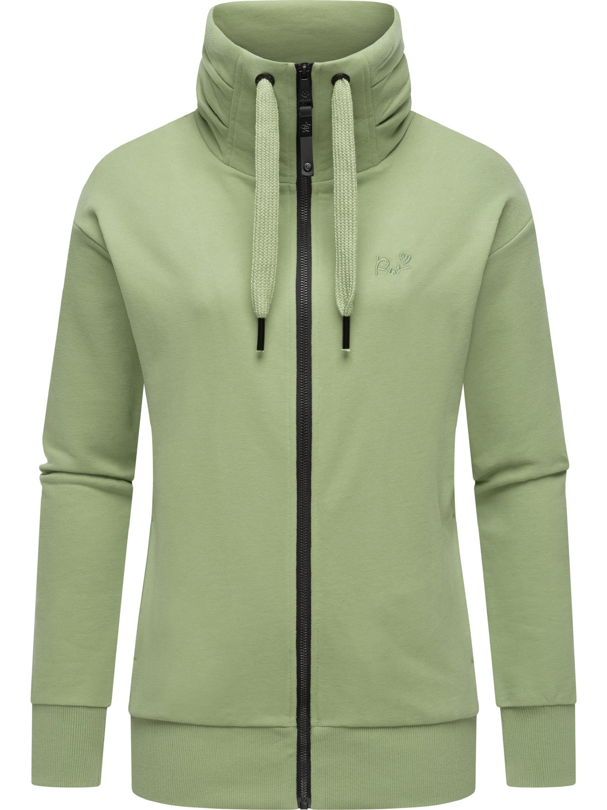 Ragwear Sweatjacke »Sweatjacke Shocky«, sportliche Damen Zip-Hoodie mit Kordeln