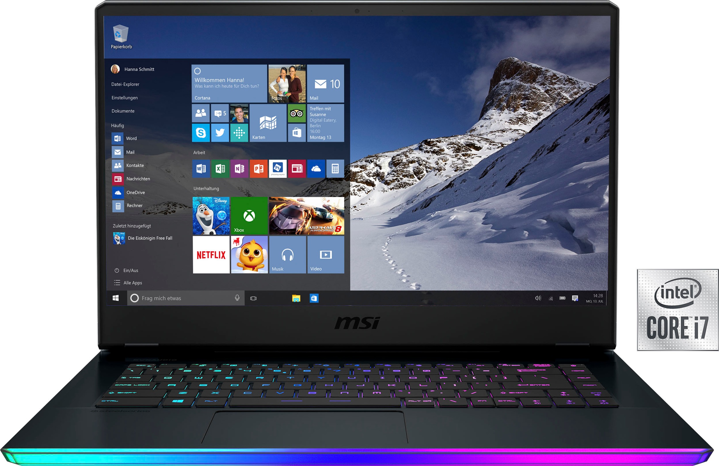 MSI Gaming-Notebook »GE66 Raider 10UG-261«, ( 1000 GB SSD)
