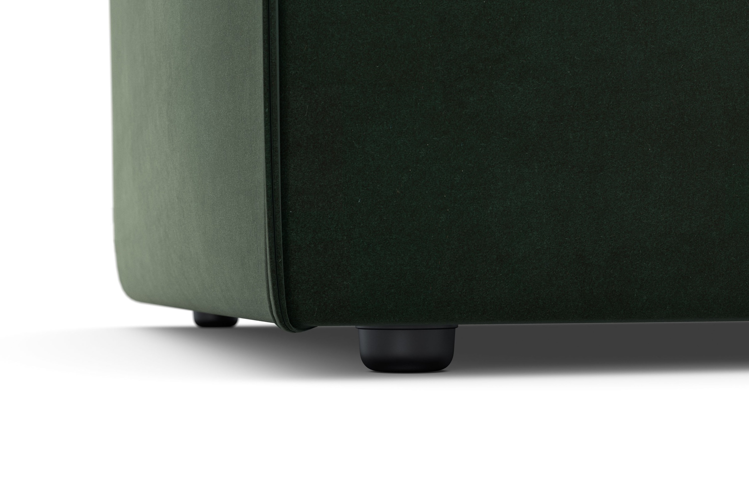 RAUM.ID Sofa-Eckelement »Merid, Sofaelement, Maße B/T/H: 97/97/46 cm«, als Modul oder separat verwendbar, für individuelle Zusammenstellung