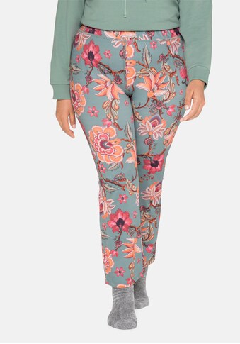sheego by Joe Browns Leggings, mit Blumendruck und elastischem Bund kaufen