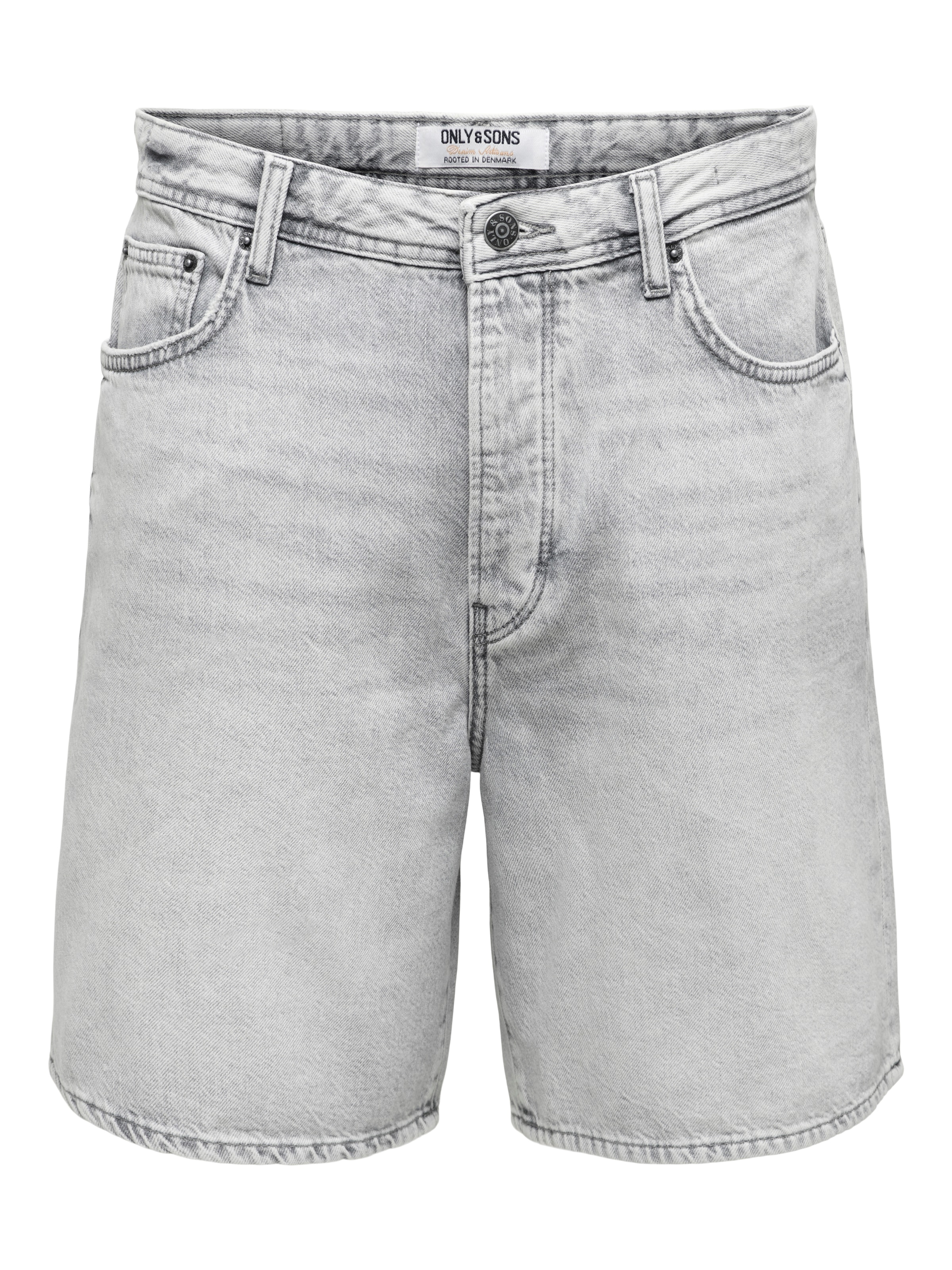 ONLY & SONS Jeansshorts »ONSFADE LMG 3157 TAI DNM SHORTS NOOS« Baumwolle, loose fit