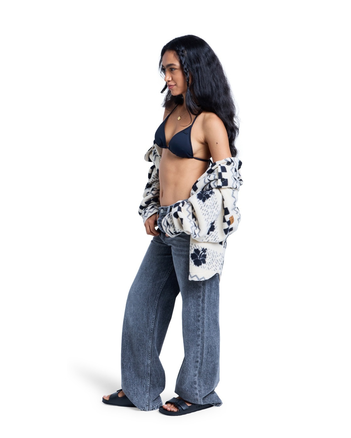 Roxy Straight-Jeans »Milla Wide Leg Regular Mid«