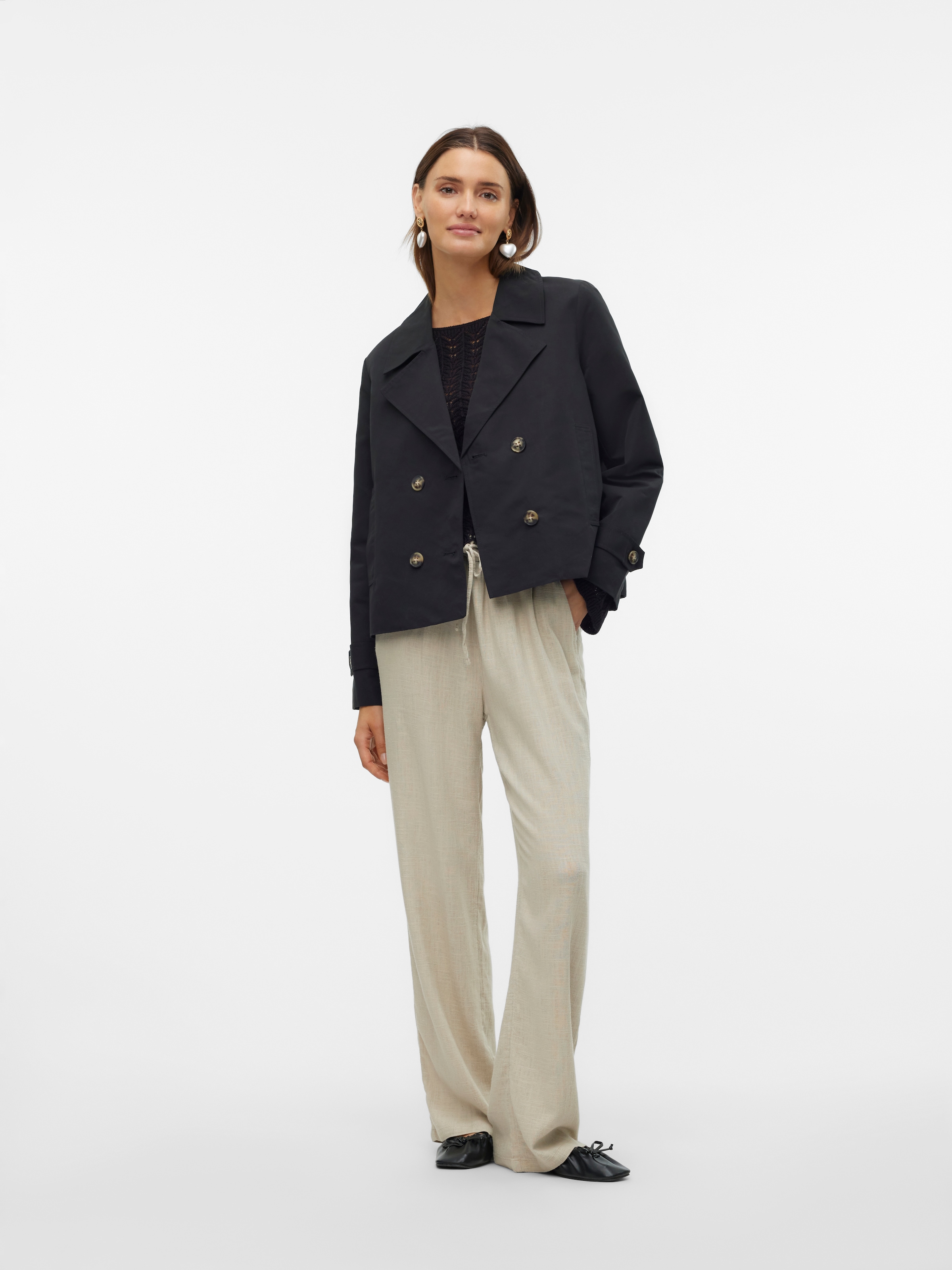 Vero Moda Kurzjacke »VMCHLOEMIA SHORT TRENCHCOAT GA NOOS«