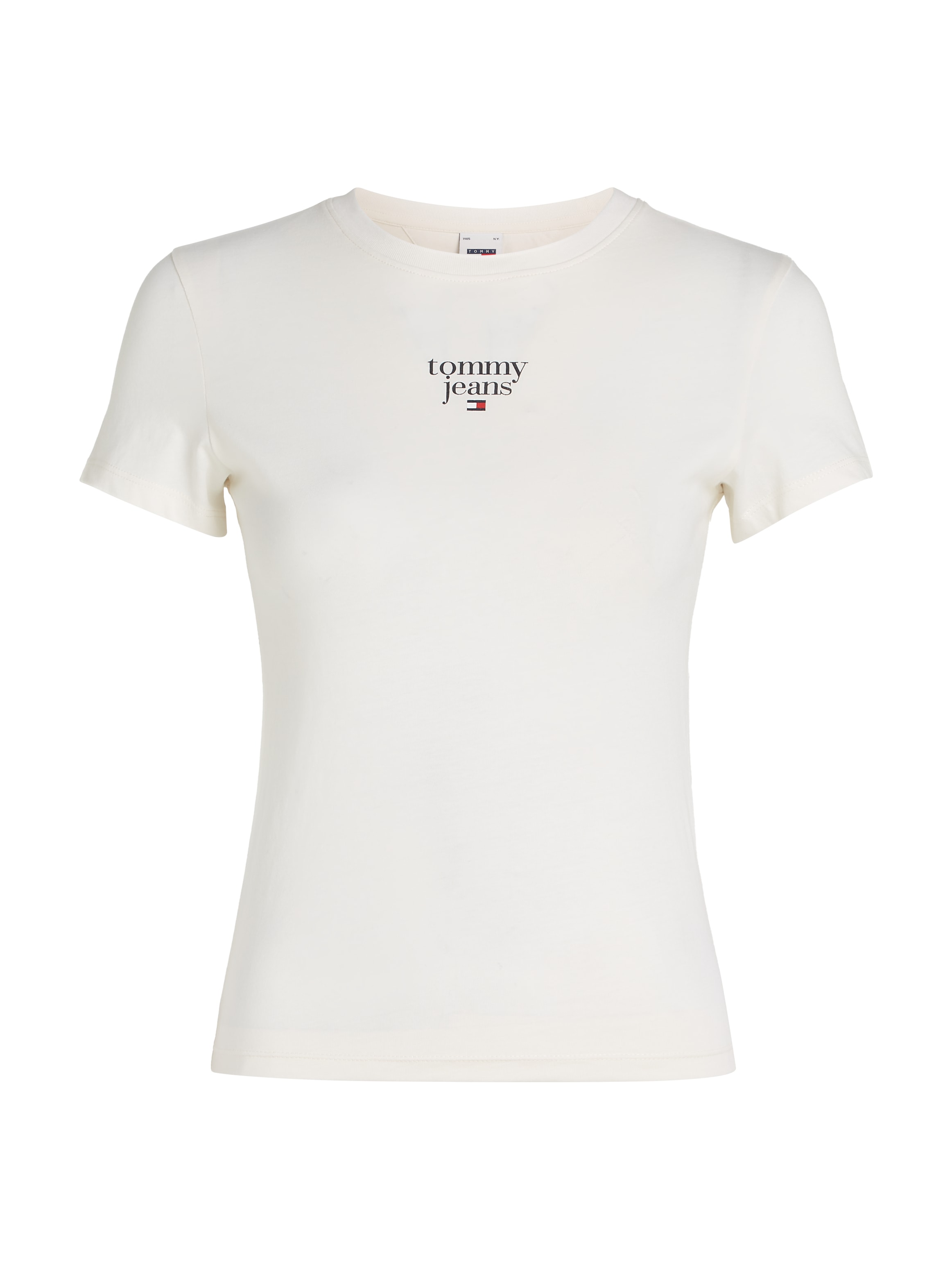 Tommy Jeans Curve T-Shirt »TJW SLIM ESSENTIAL LOGO1 TEE EXT«, in Großen Größen mit Logoschriftzug