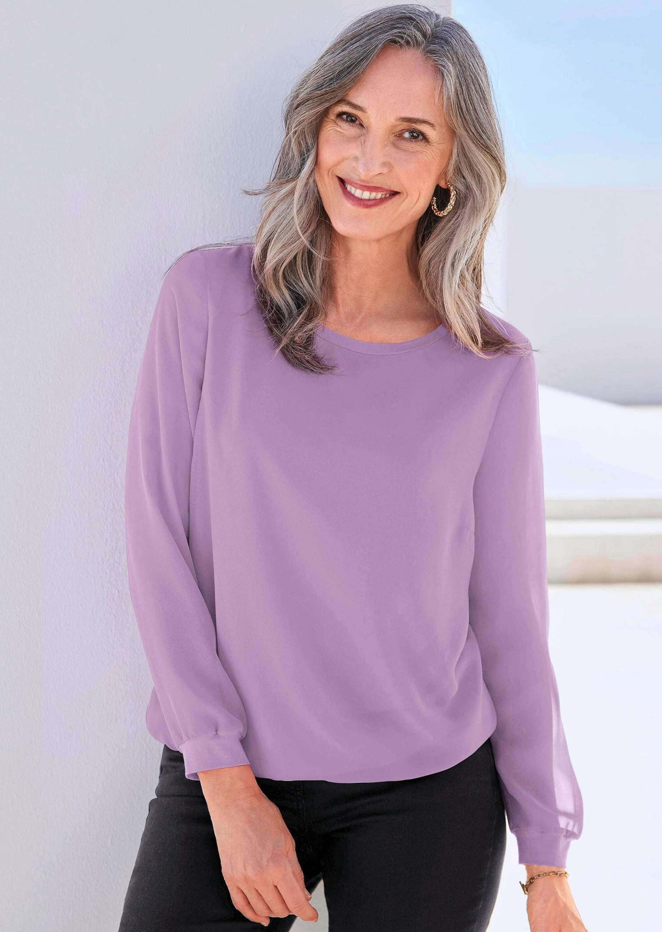 GOLDNER Klassische Bluse »Schlupfbluse«