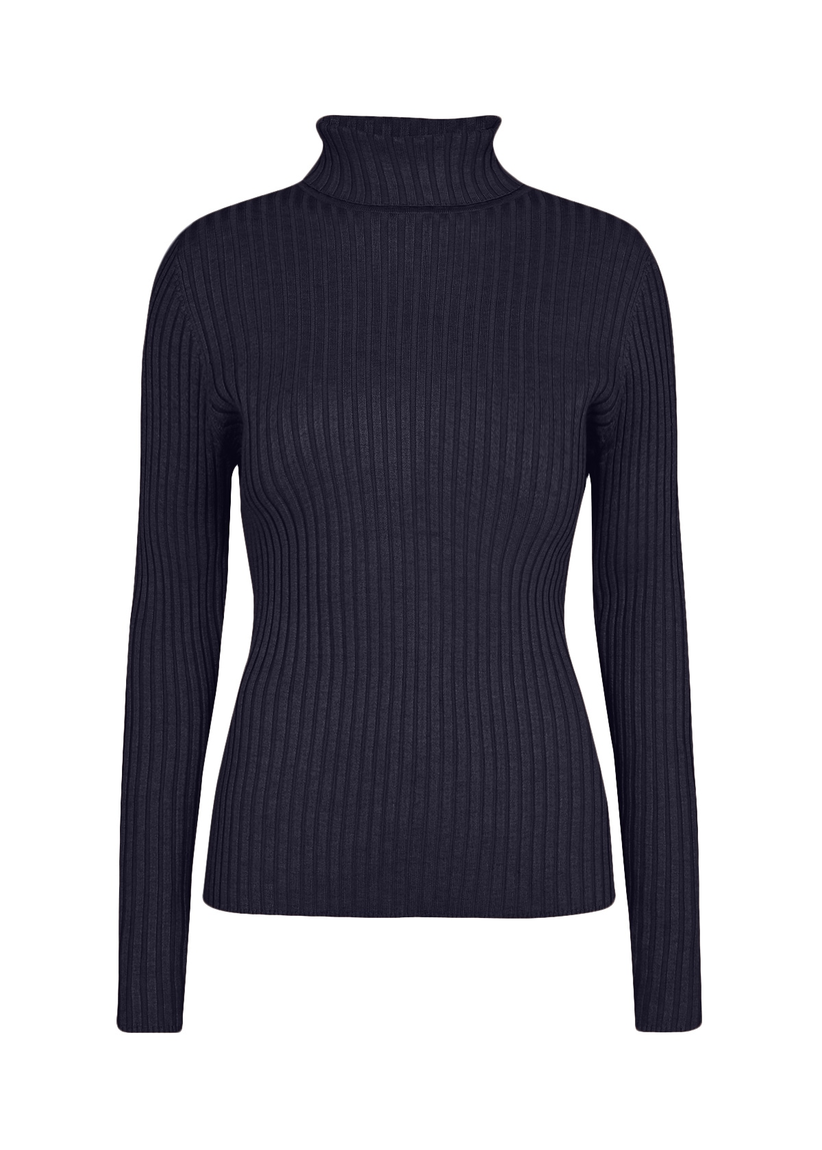 soyaconcept Rollkragenpullover »SC-DOLLIE 483« Viskosemischung, Rippstrick, Rollkragen