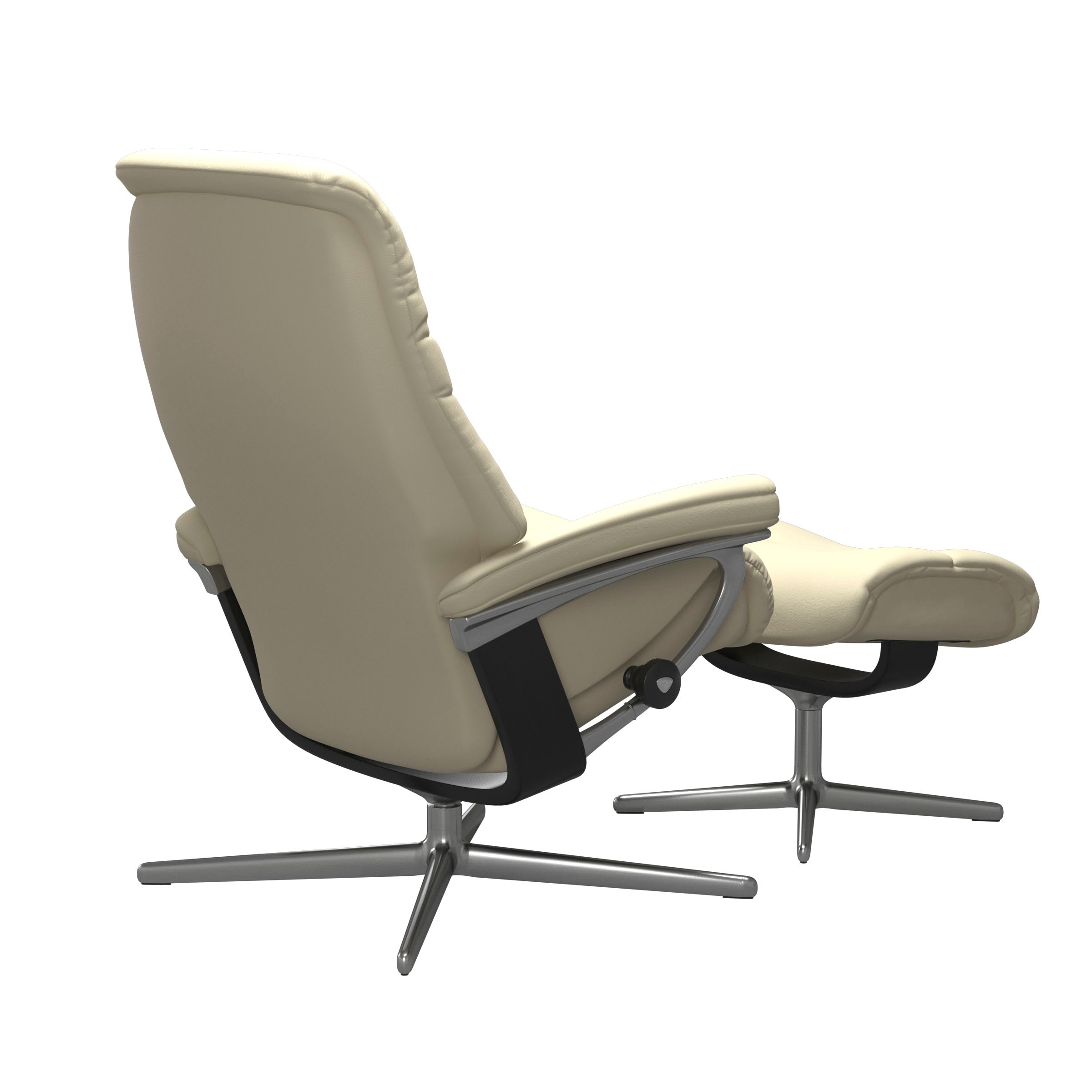 Stressless® Relaxsessel »Sunrise«, mit Cross Base, Größe S, M & L, Holzakzent Schwarz