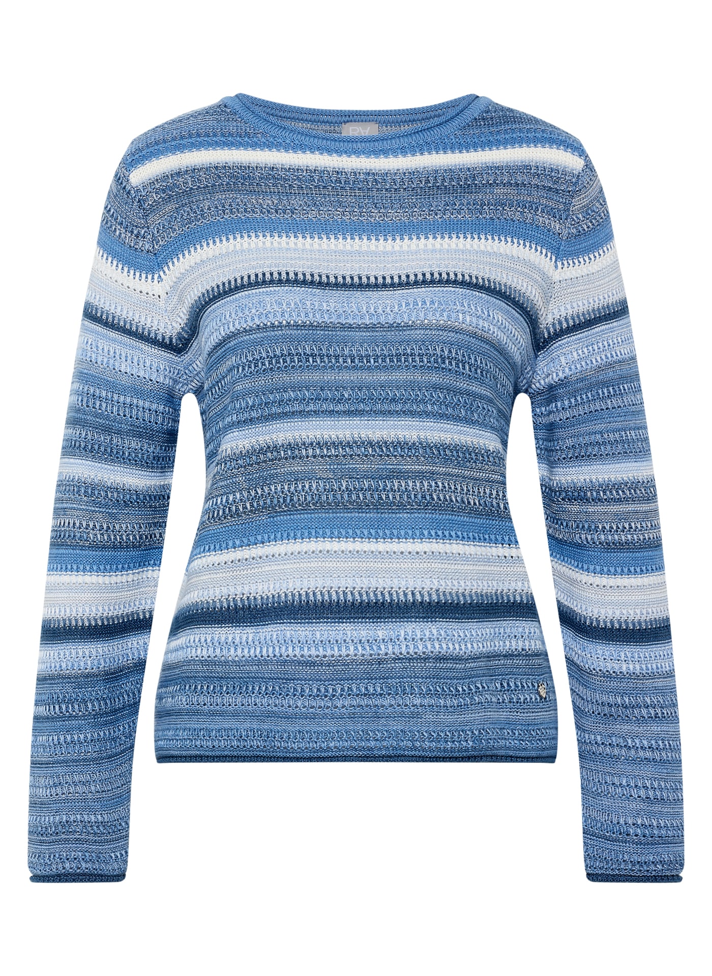 Rabe Strickpullover mit Streifen Muster