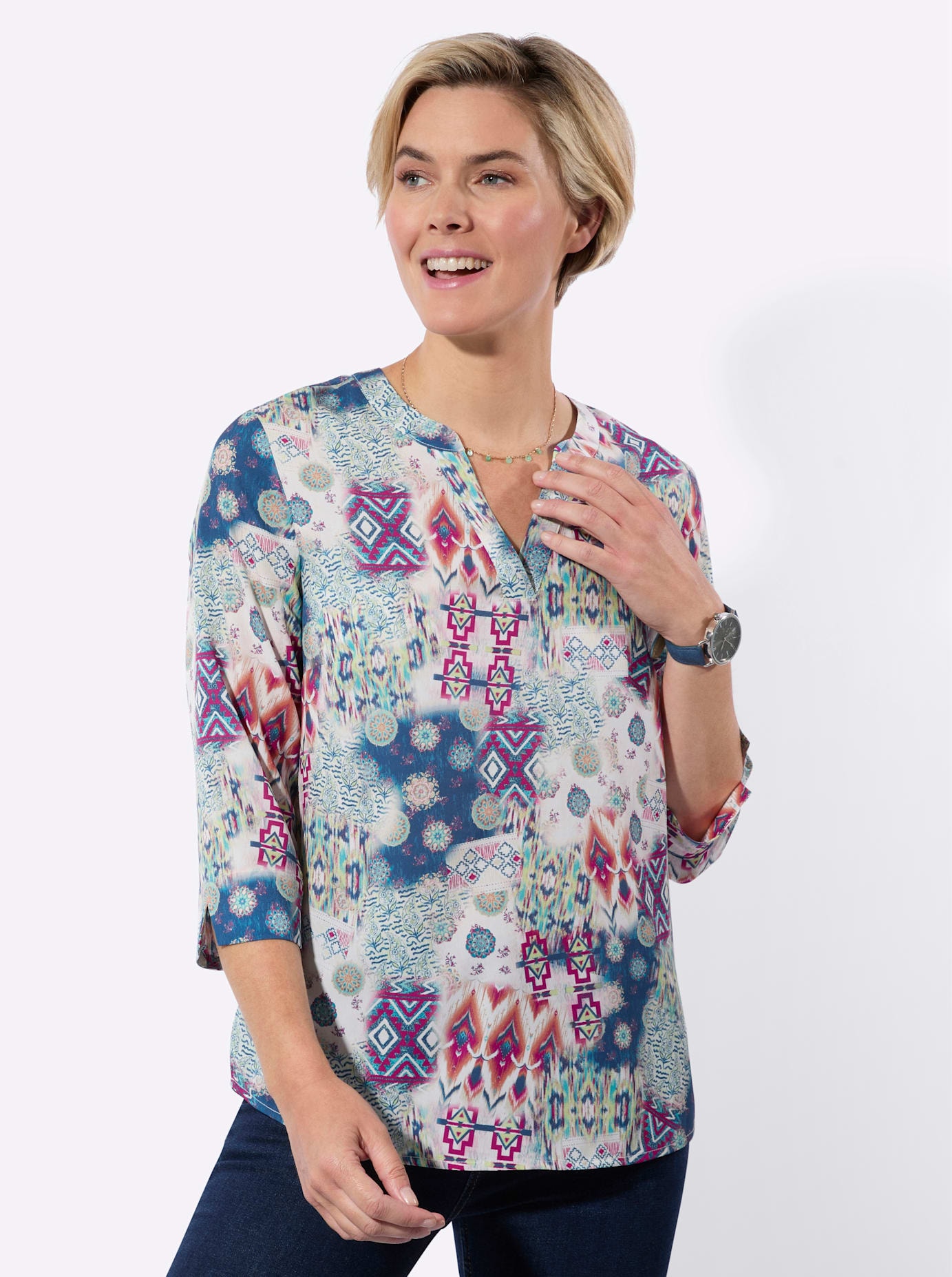 Classic Basics Schlupfbluse