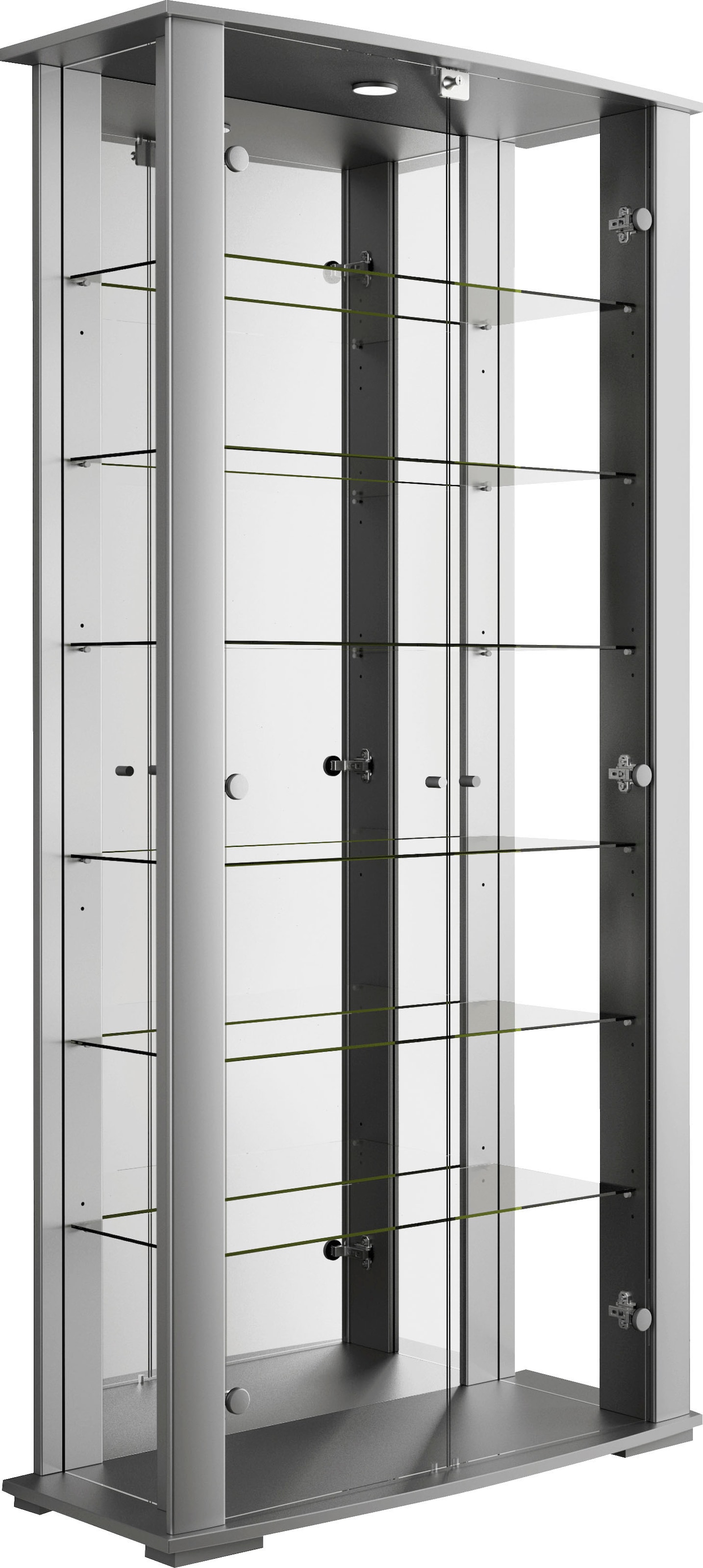 fif möbel Vitrine »STELLA«, Standvitrine/Glasvitrine 2x Glastür,perfekt für Sammler,Sammlervitrine