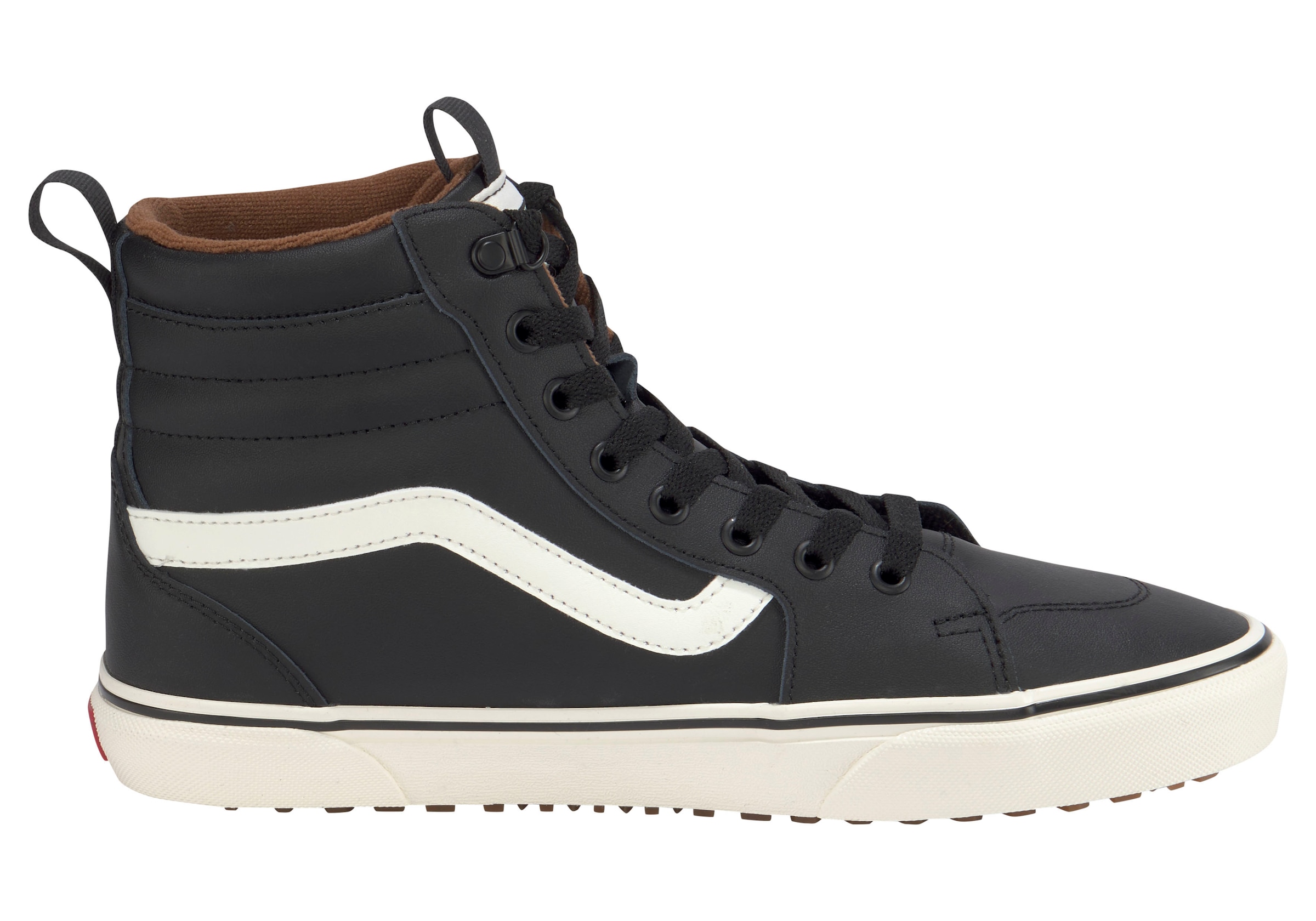 Vans Sneaker »Filmore Hi VansGuard«, mit kontrastfarbenem Logobadge an der Ferse