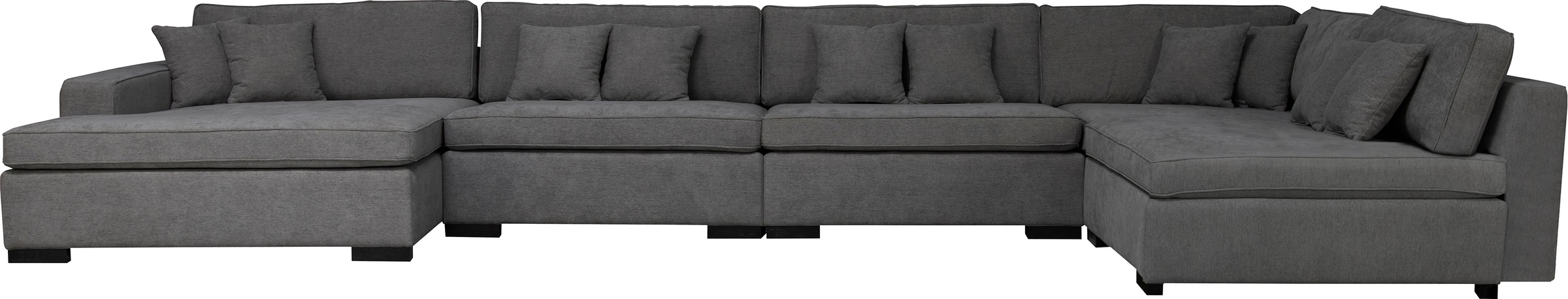 Guido Maria Kretschmer Home&Living Wohnlandschaft »Skara U-Form«, Lounge-Sofa mit Federkernpolsterung, in vielen Bezugsvarianten