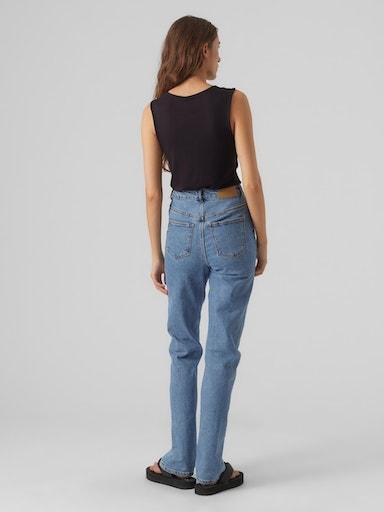 Vero Moda V-Shirt »VMROSA SL V-NECK TOP JRS NOOS«
