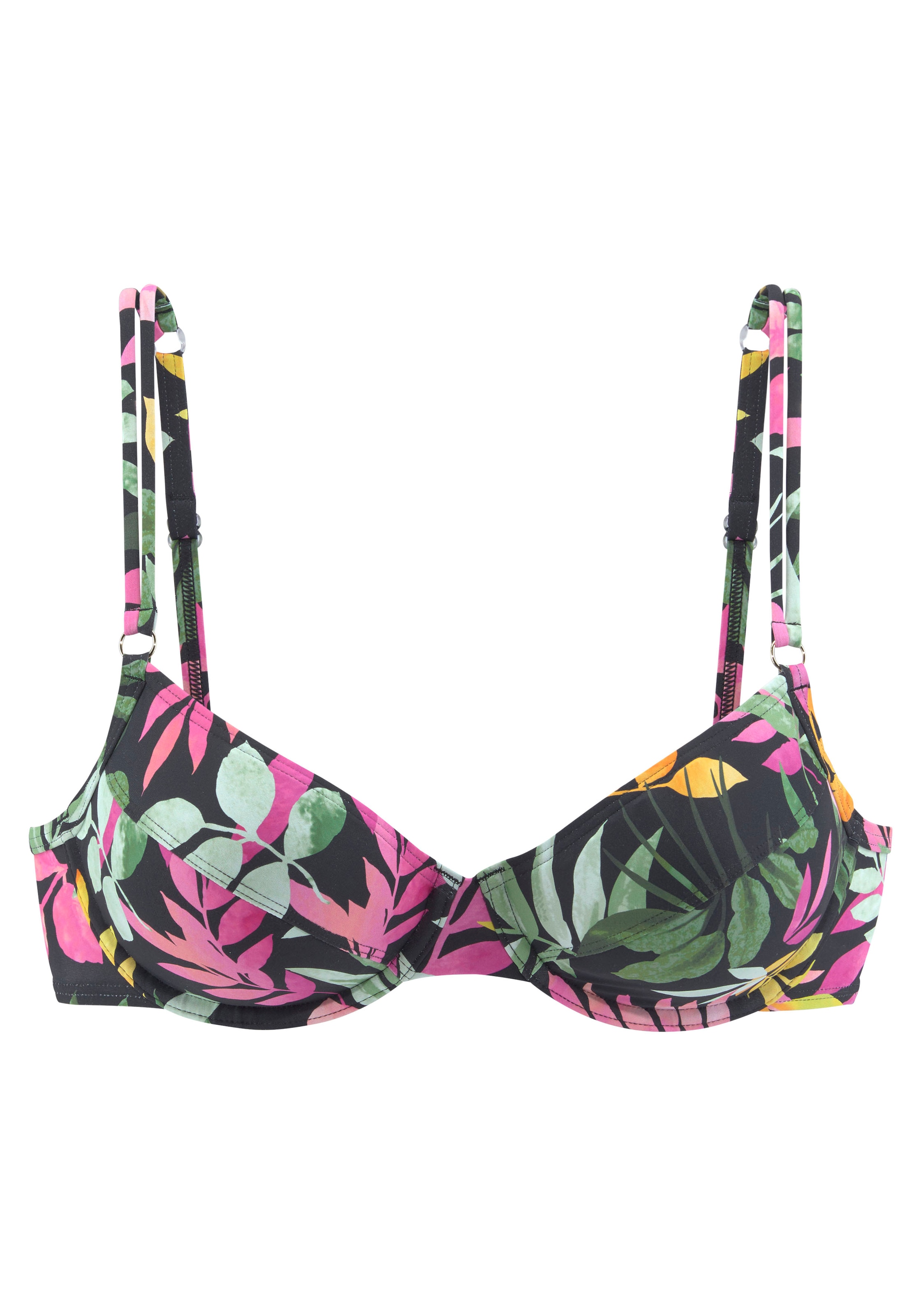 Vivance Bügel-Bikini-Top »Leilani« mit kleinen Zierringen an den Doppelträgern