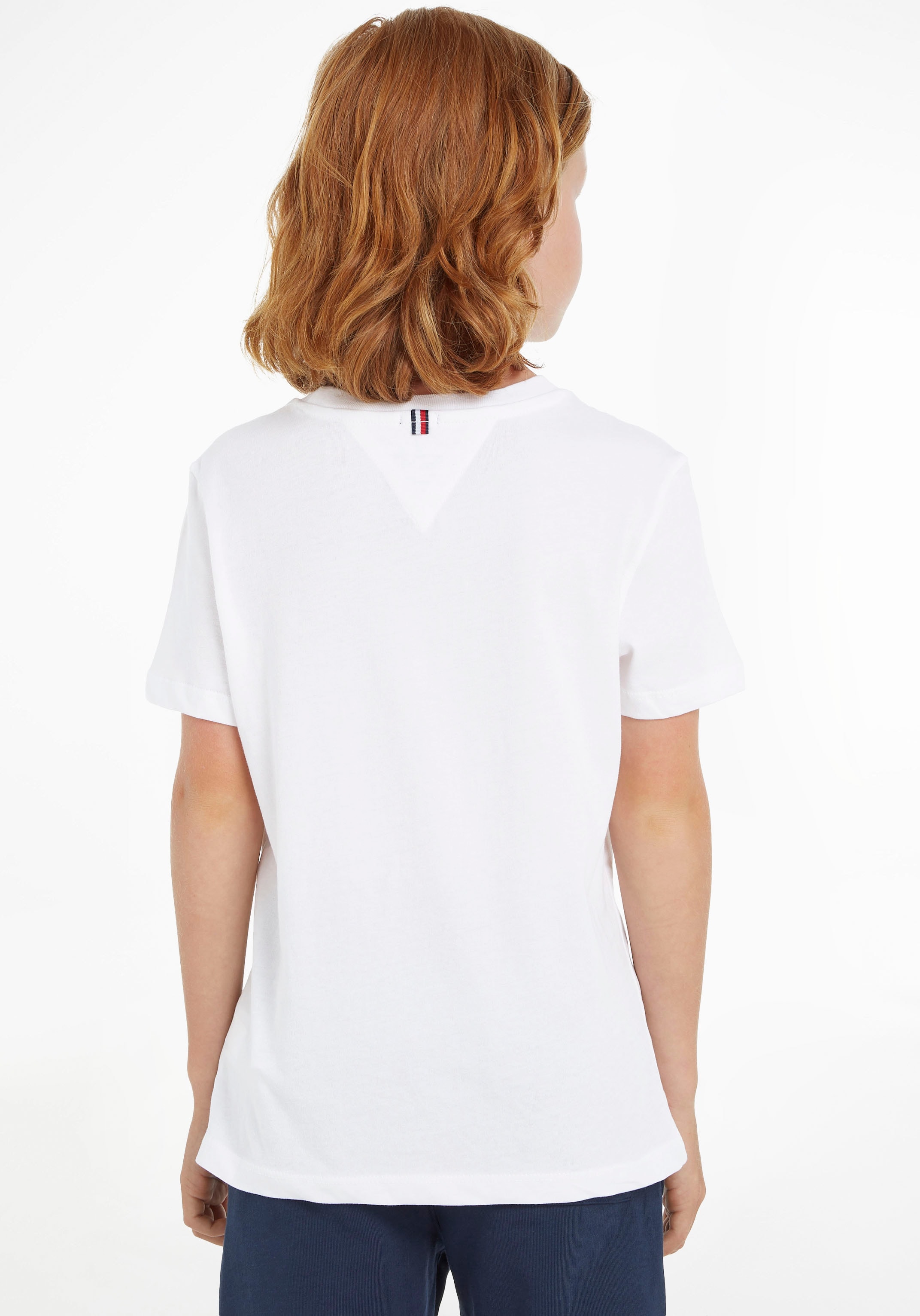Tommy Hilfiger T-Shirt »BOYS BASIC CN KNIT«, Kinder Kids Junior MiniMe  kaufen bei OTTO