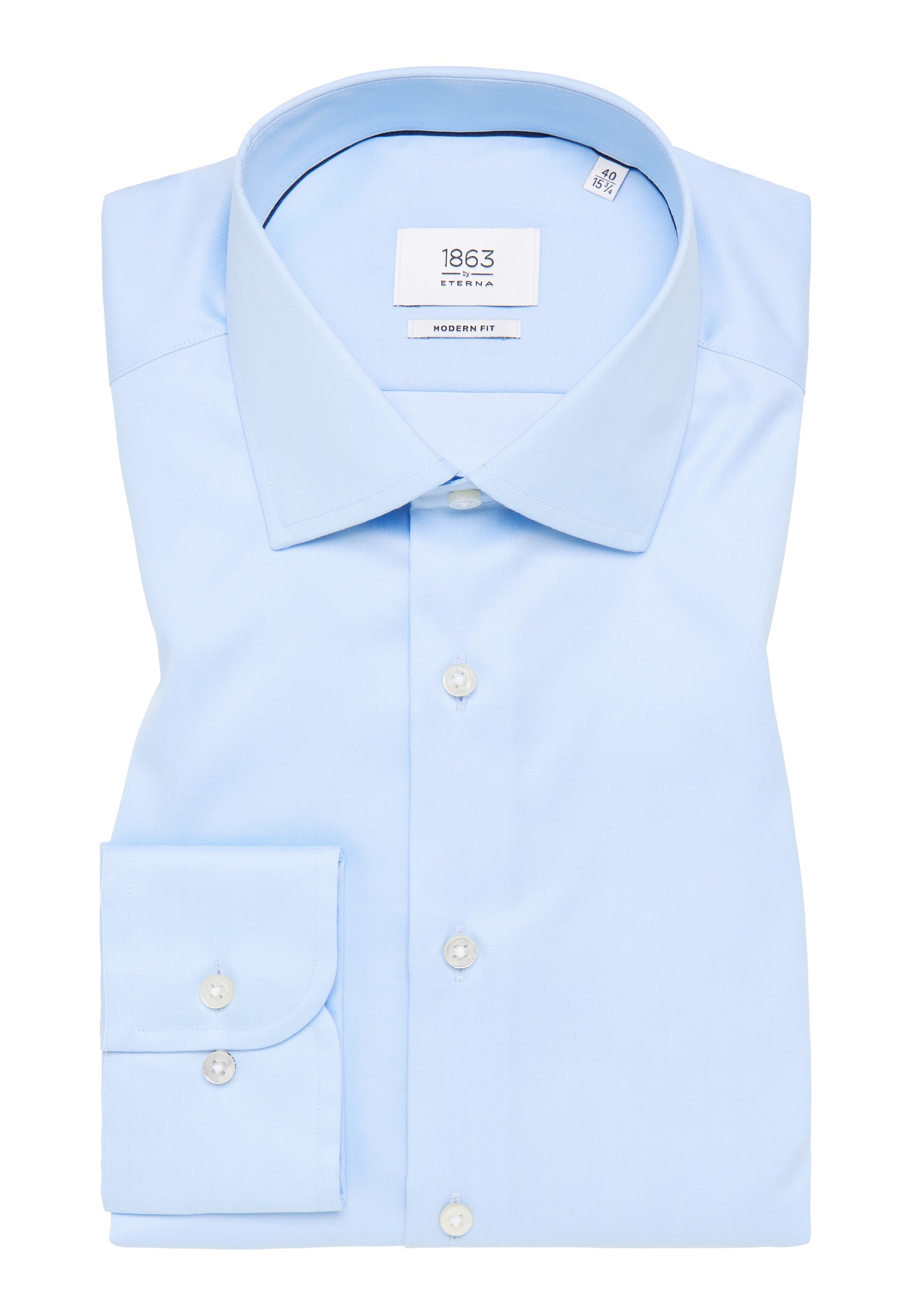 Eterna Langarmhemd »MODERN FIT«, NON IRON (bügelfrei)